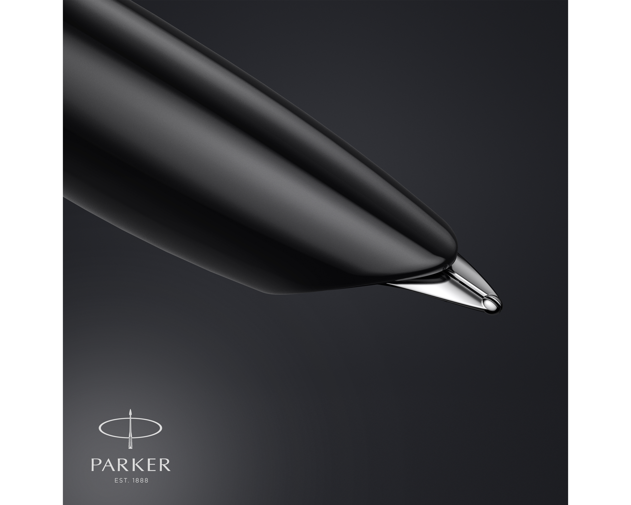 Parker 51 Fountain Pen - Black with Chrome Trim