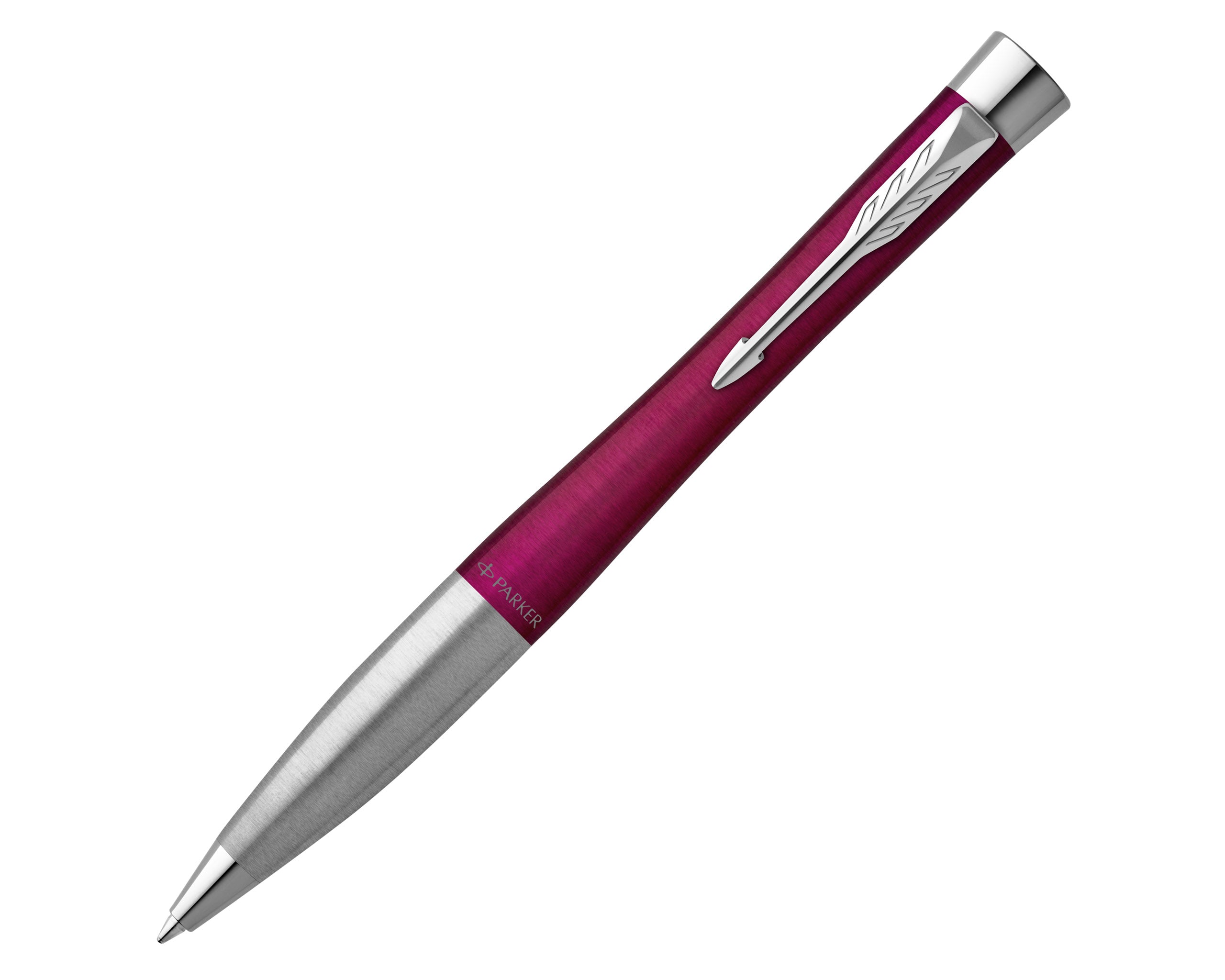 Parker Urban Magenta Ballpoint Pen with Chrome Trim