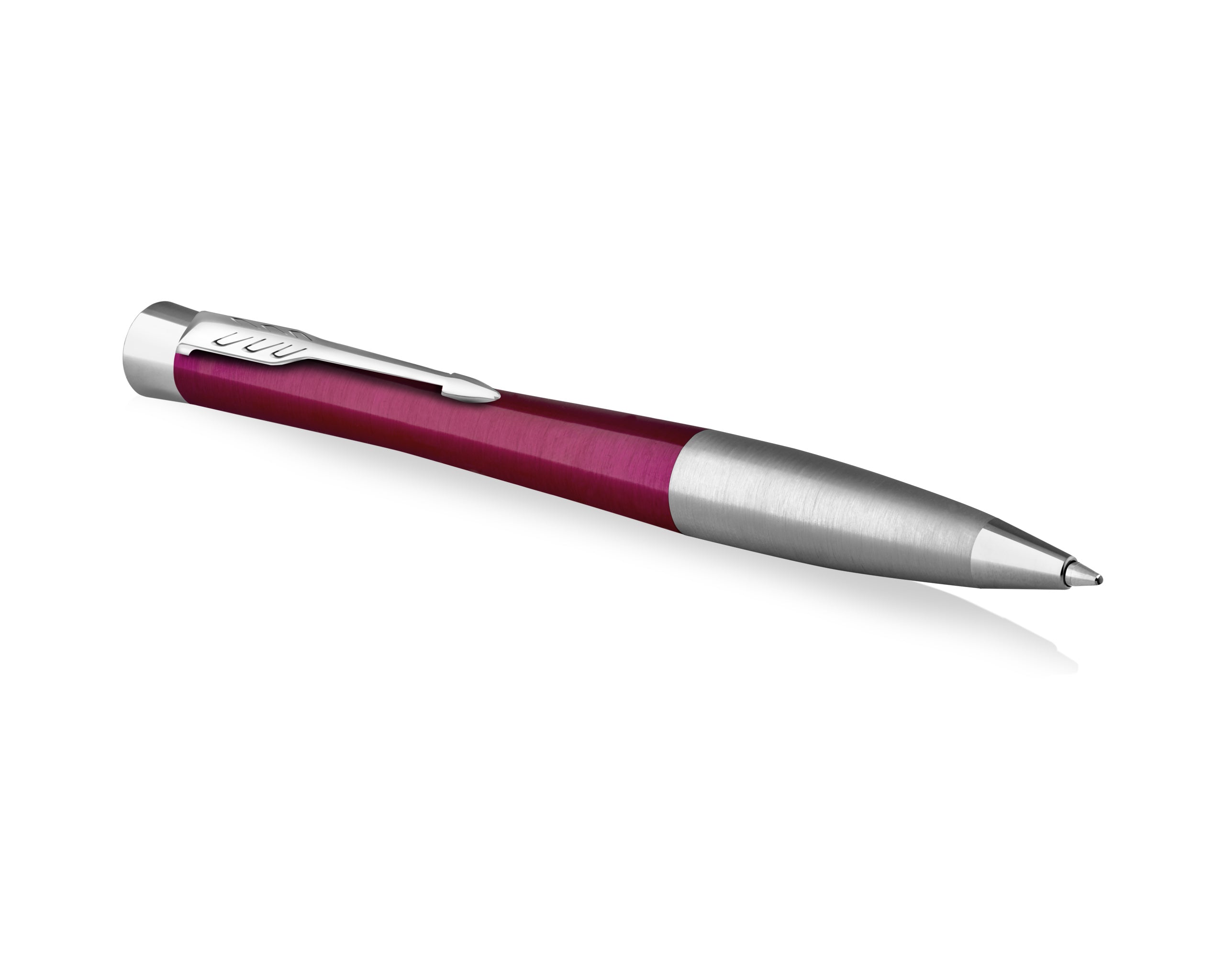 Parker Urban Magenta Ballpoint Pen with Chrome Trim