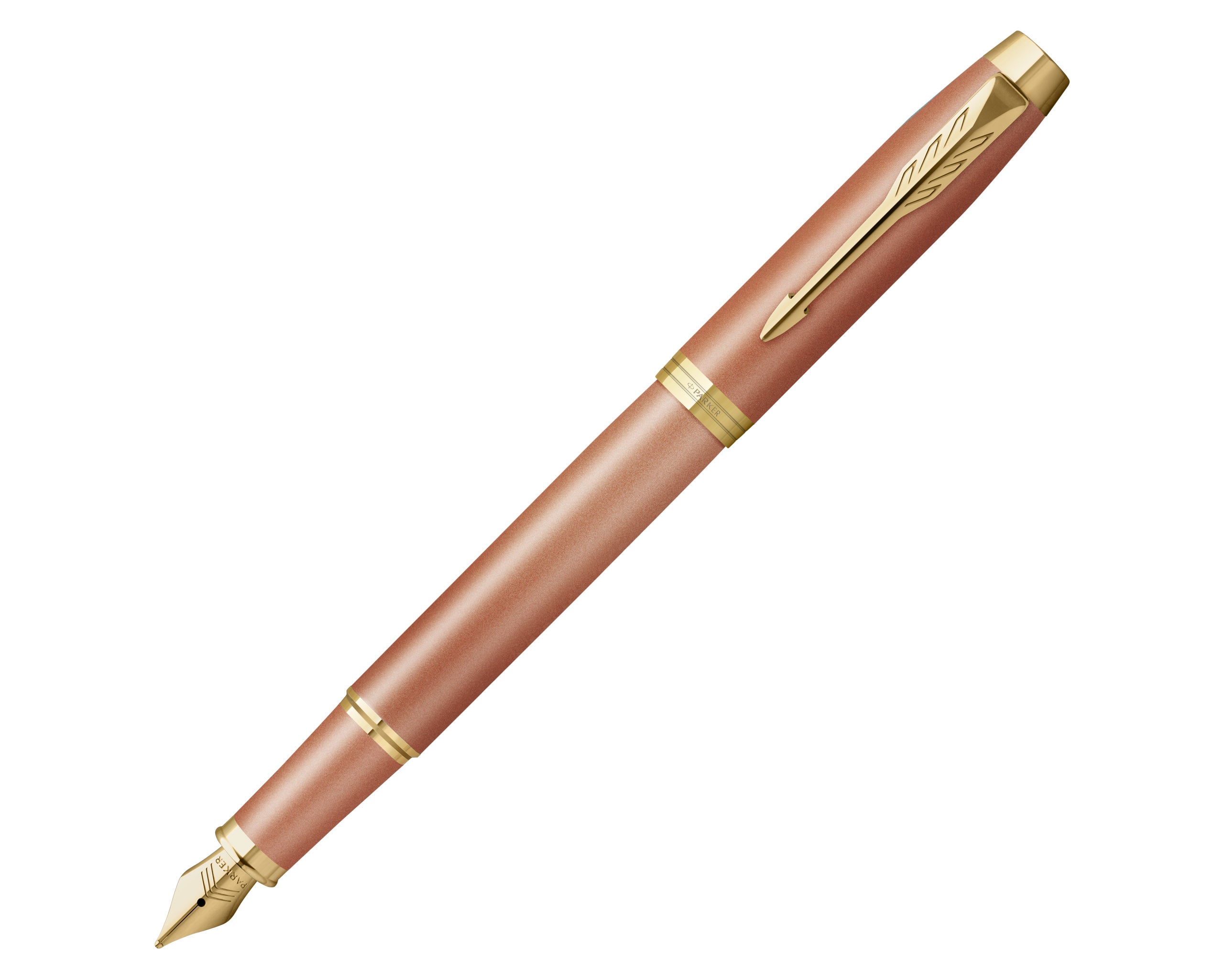 Parker IM Writing Rituals Fountain Pen - Orange with Gold Trim