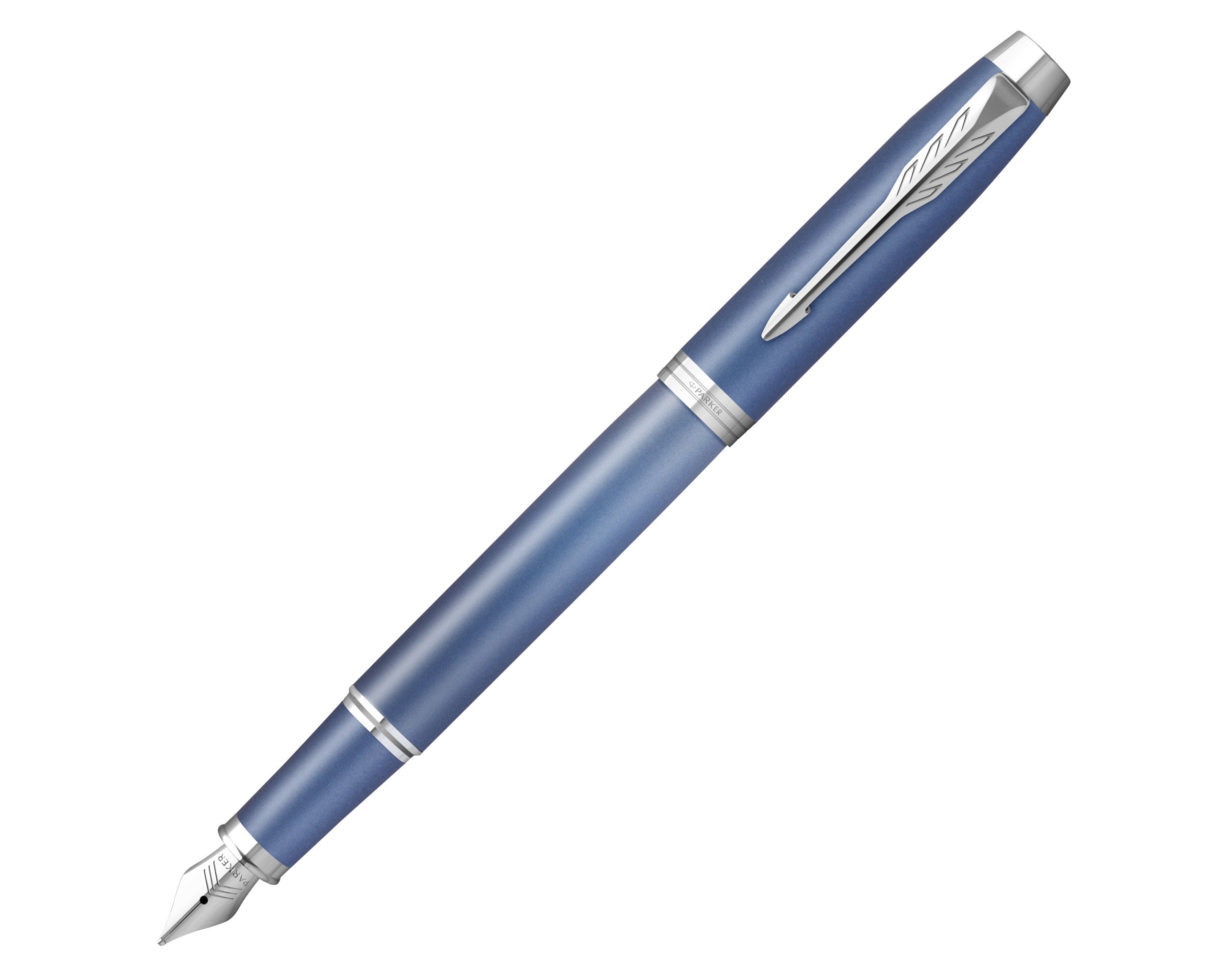 Parker IM Writing Rituals Fountain Pen - Blue with Chrome Trim