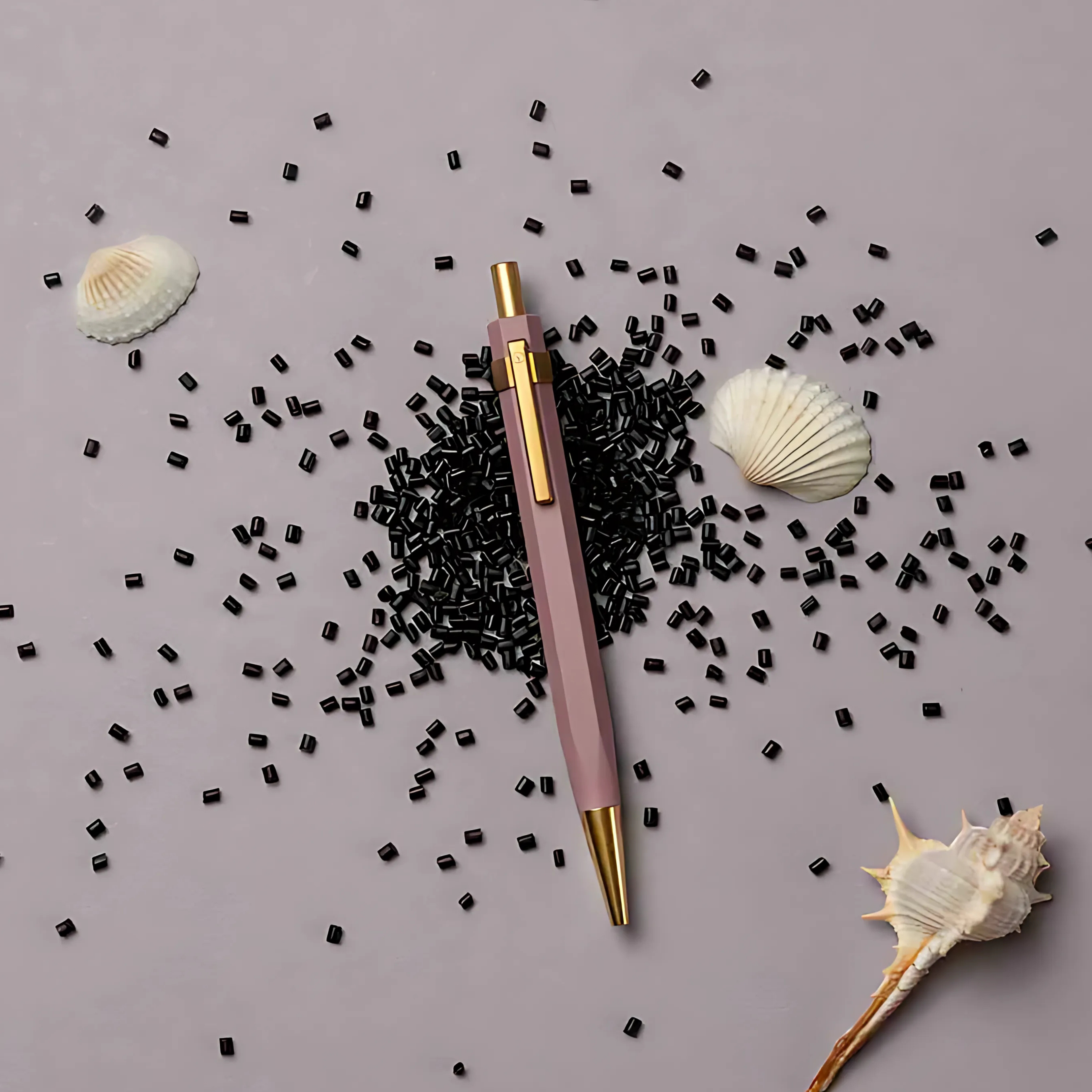 YStudio Glamour Evolve - Ocean Sustainable Ballpoint Pen - Evening Purple