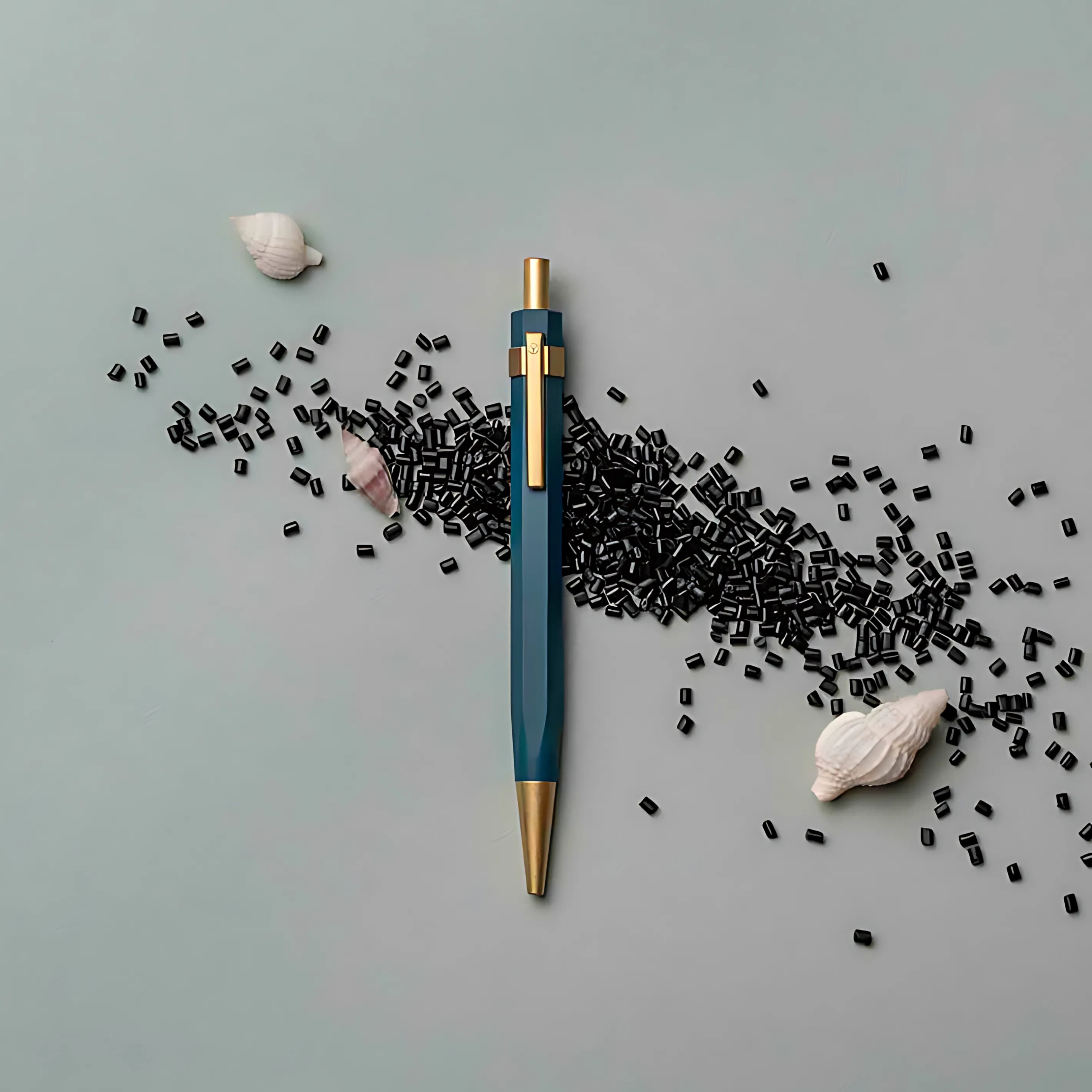 YStudio Glamour Evolve - Ocean Sustainable Ballpoint Pen - Sea Indigo