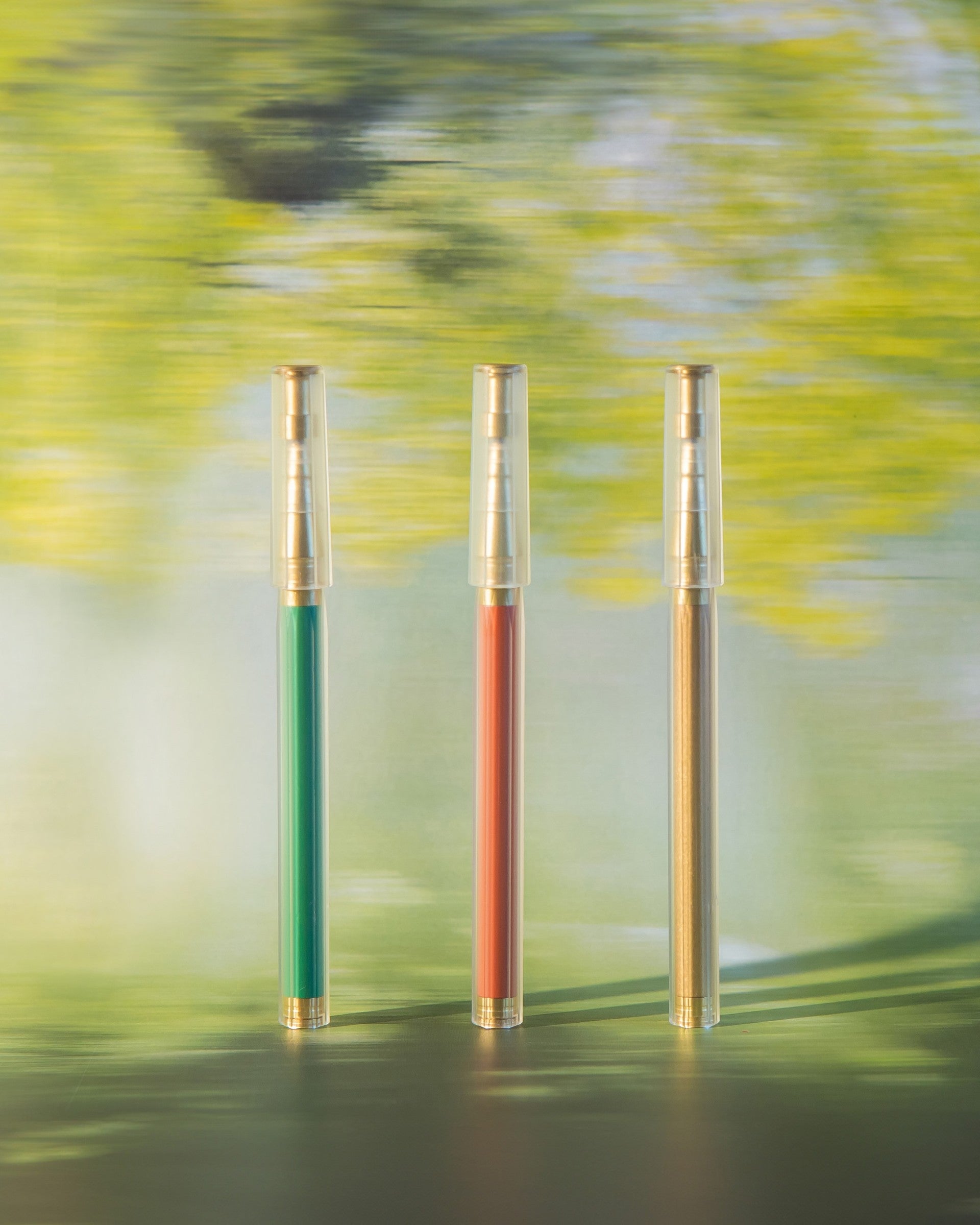 YStudio Glamour Evolve - Elemental Rollerball Pen Series - Clear Green