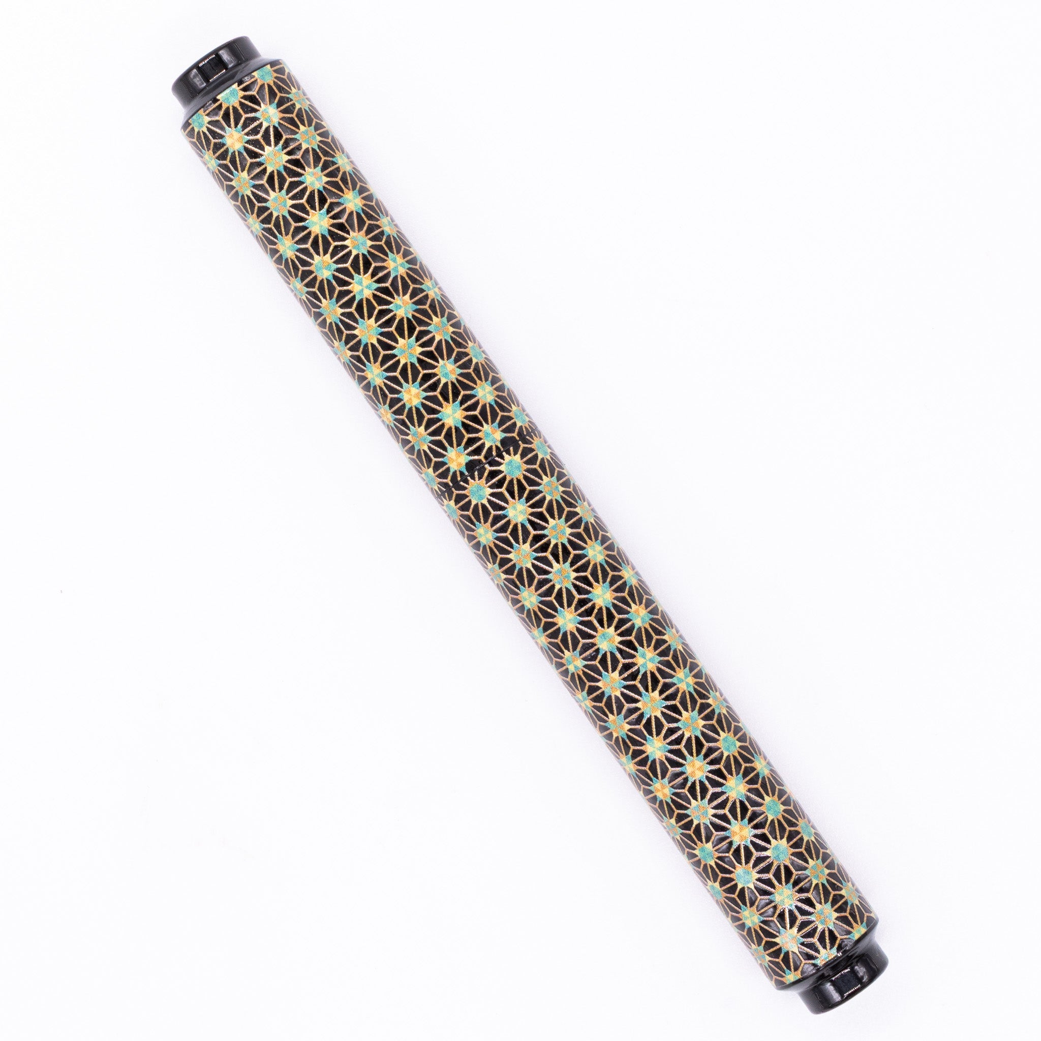 AP Limited Editions Sakura Lacquer Art Fountain Pen - Teal Stars