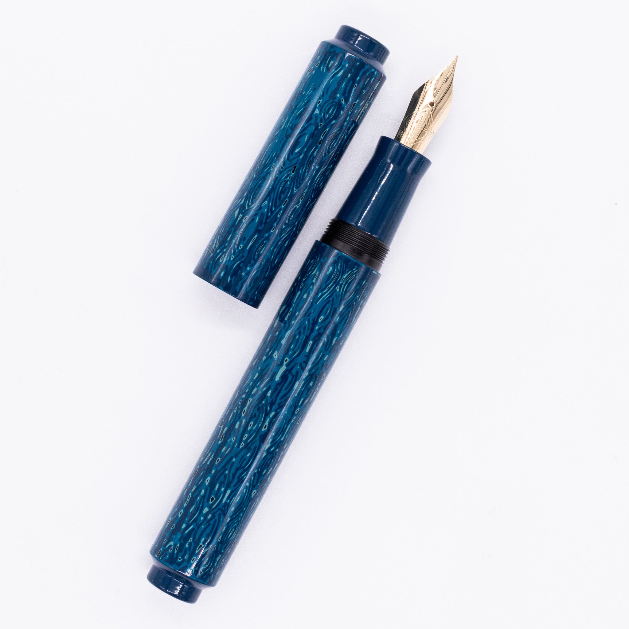 AP Limited Editions Urushi Lacquer Art Fountain Pen - Midnight