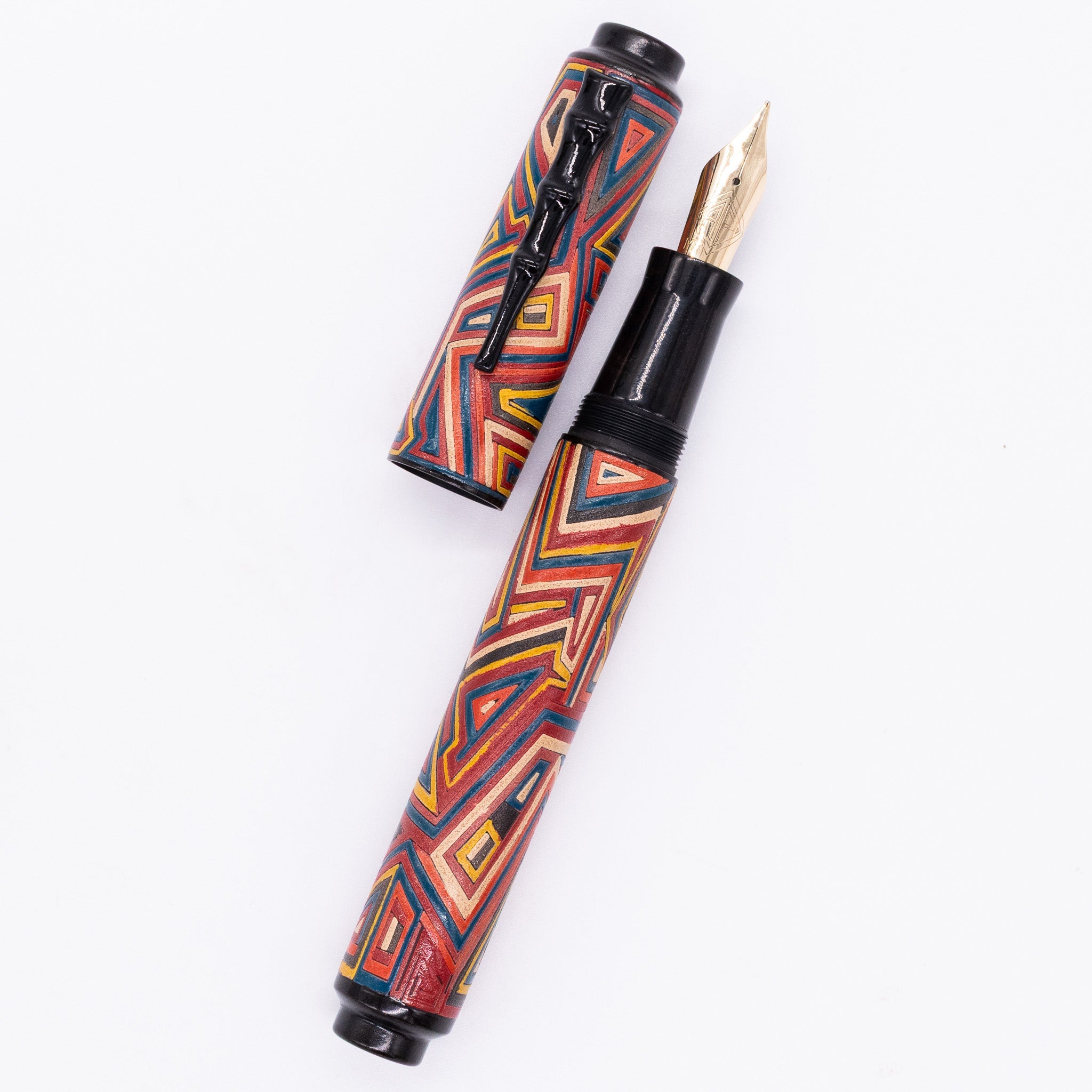 AP Limited Editions Urushi Lacquer Art Fountain Pen - Pathways