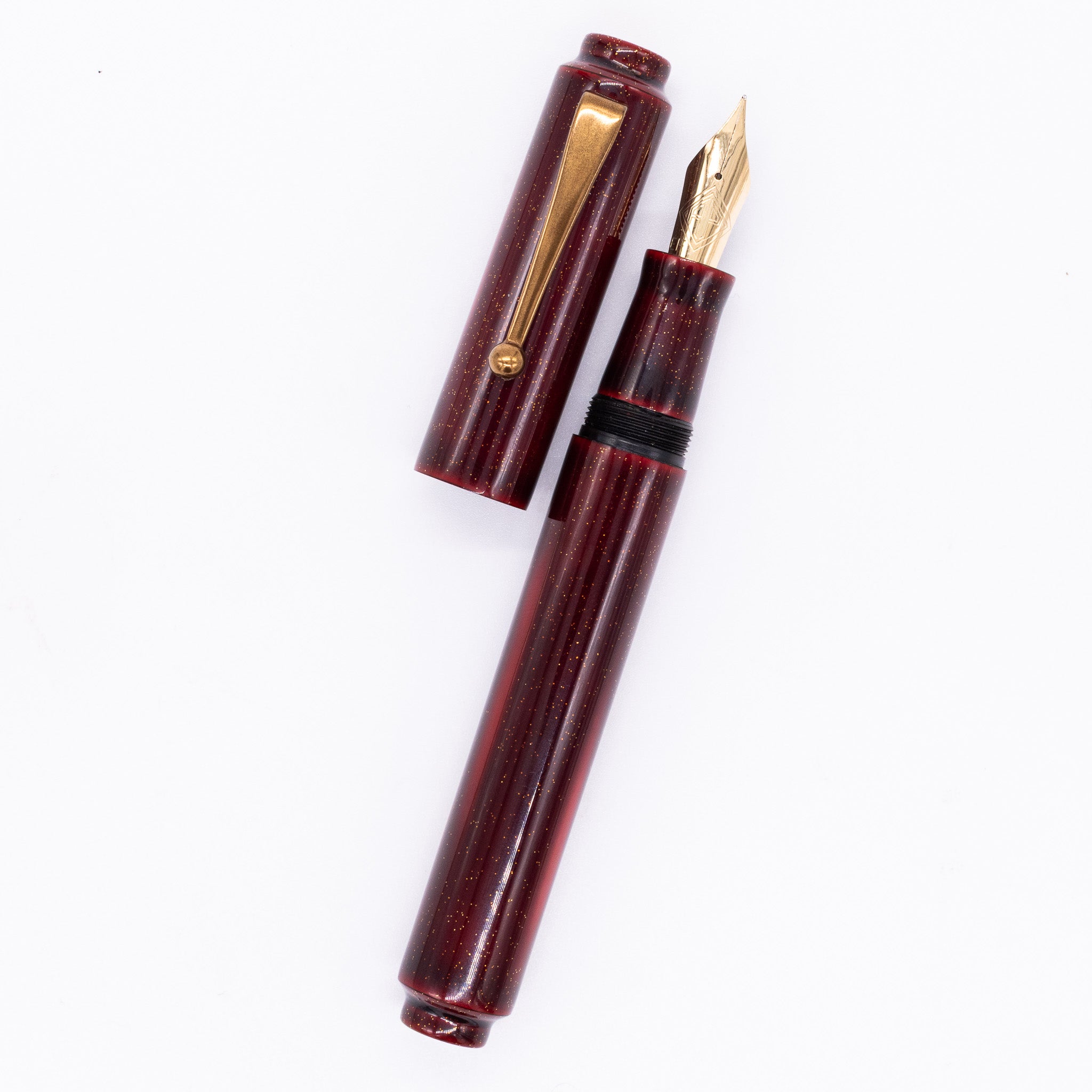 AP Limited Editions Urushi Lacquer Art Fountain Pen - Proplyd Fire