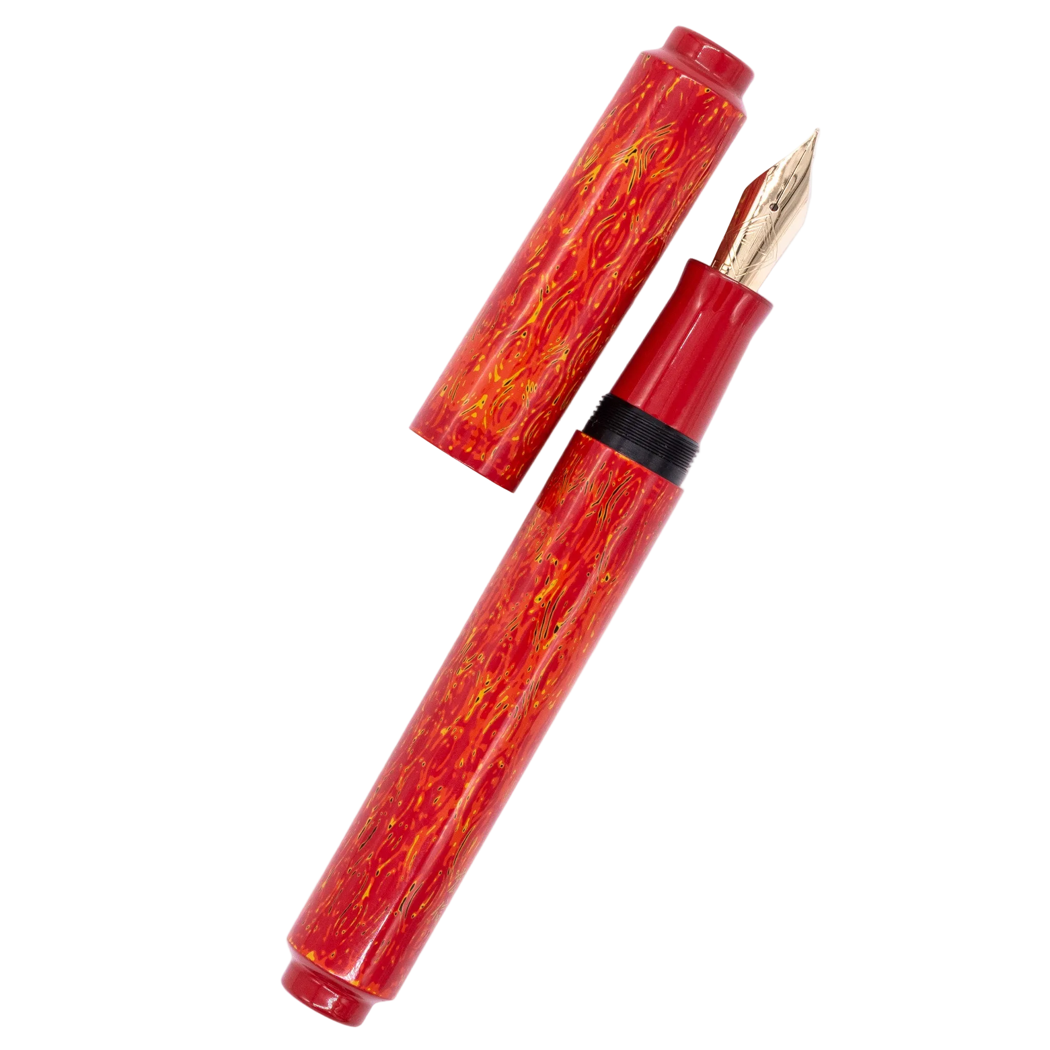 AP Limited Editions Urushi Lacquer Art Fountain Pen - Red Earth
