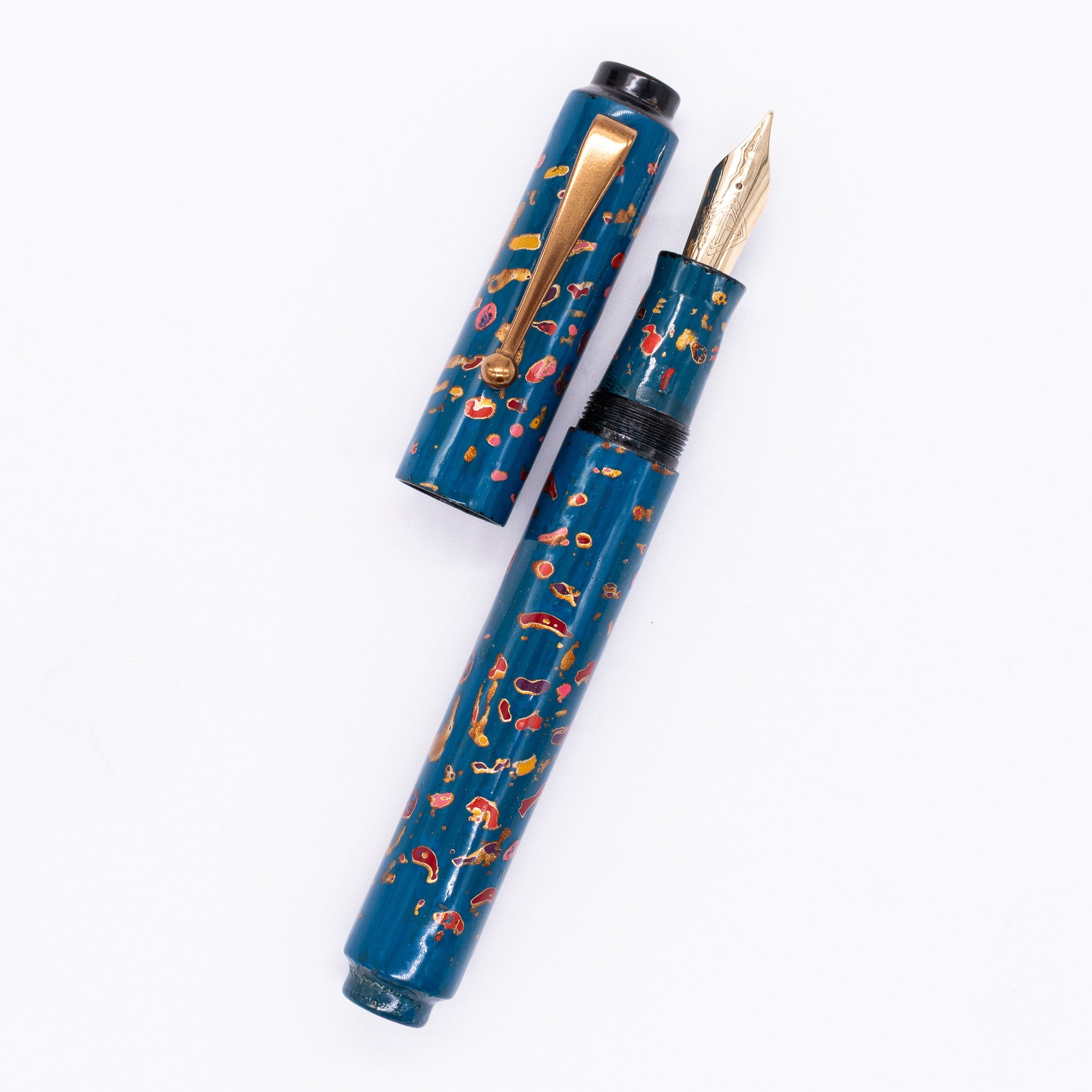 AP Limited Editions Urushi Lacquer Art Fountain Pen - The Magical Urushi Blue