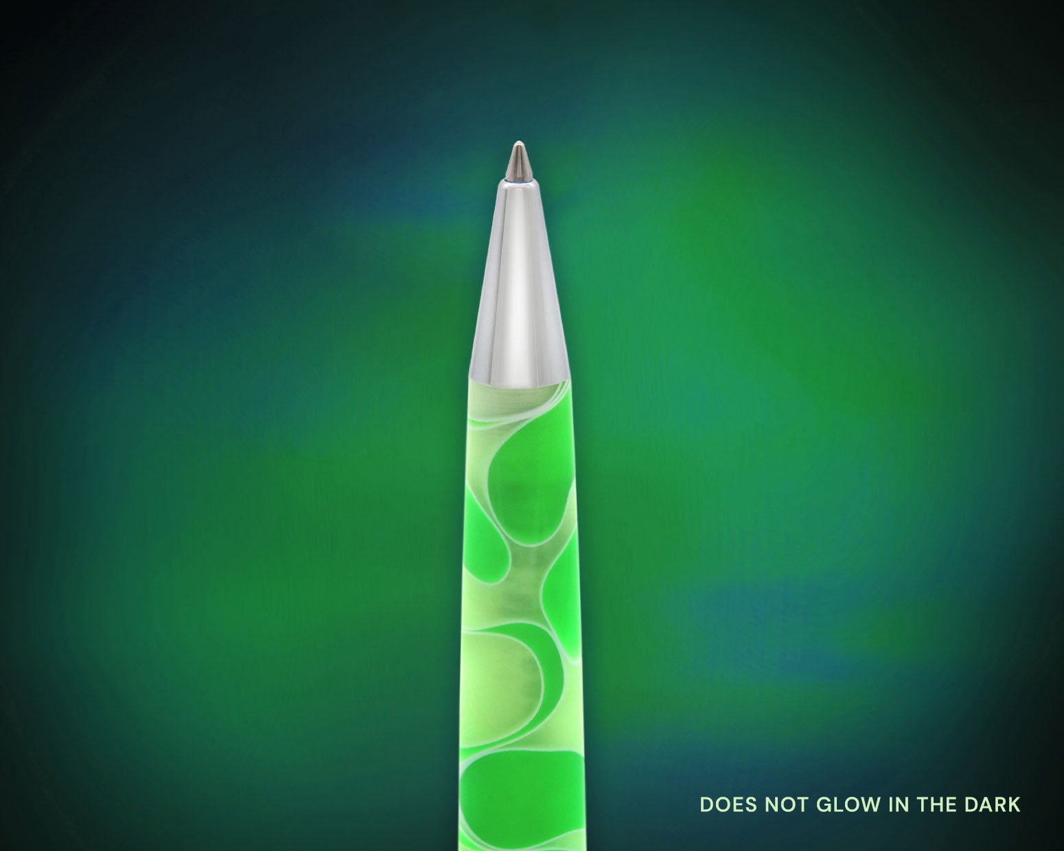 Retro51 Cosmic Swirl Green & White Acrylic Tornado™ Rollerball Pen