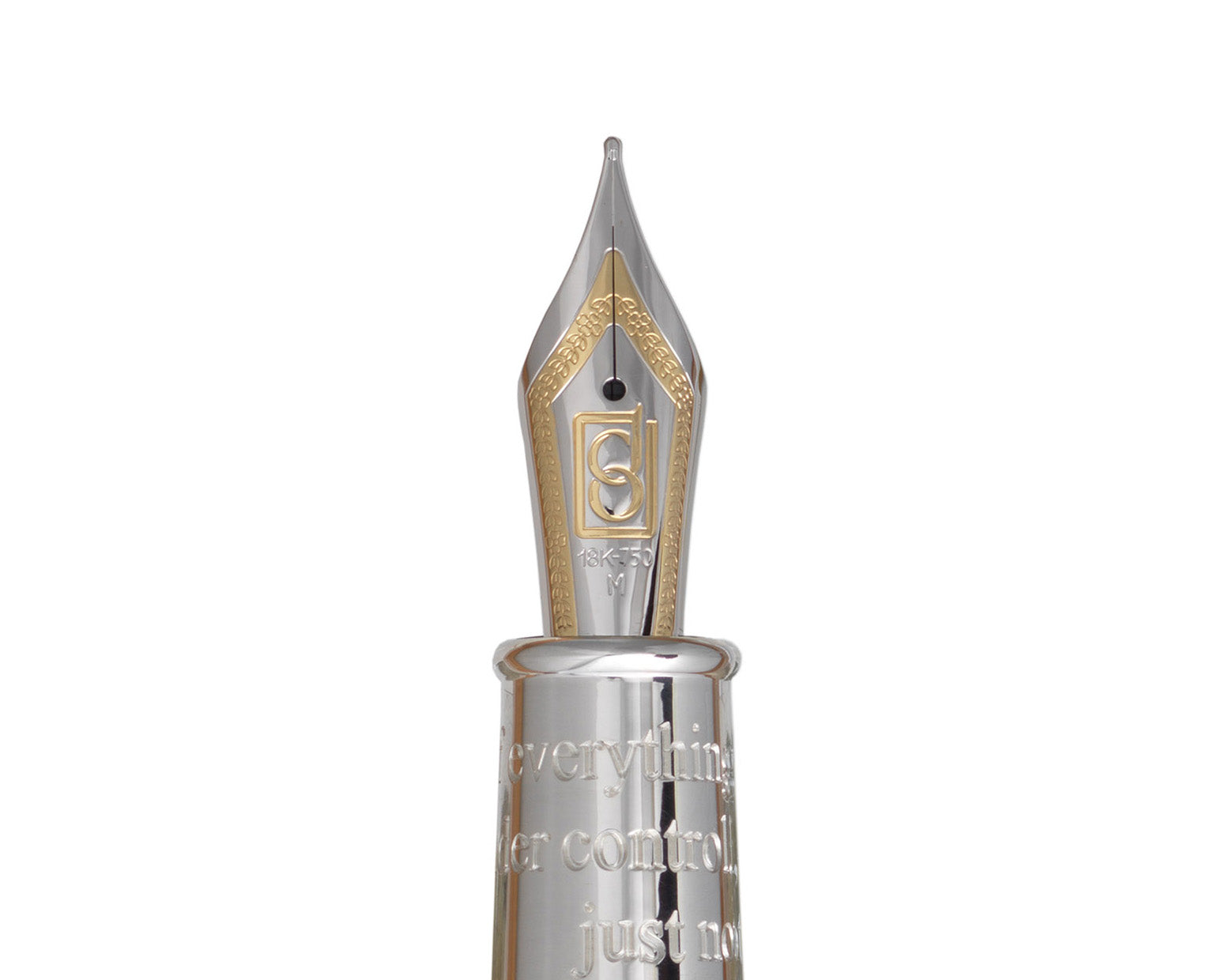 David Oscarson Take it to the Limit Fountain Pen - Carbon Black (Multi-colored) and Carbon Black