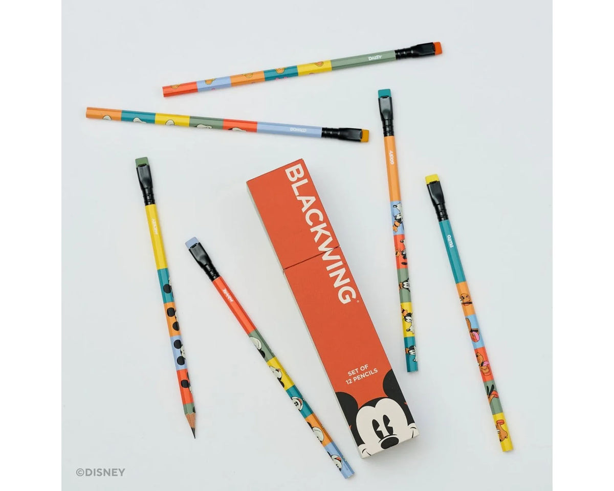 Blackwing x Disney "Mickey and Friends" Pencils - Set of 12