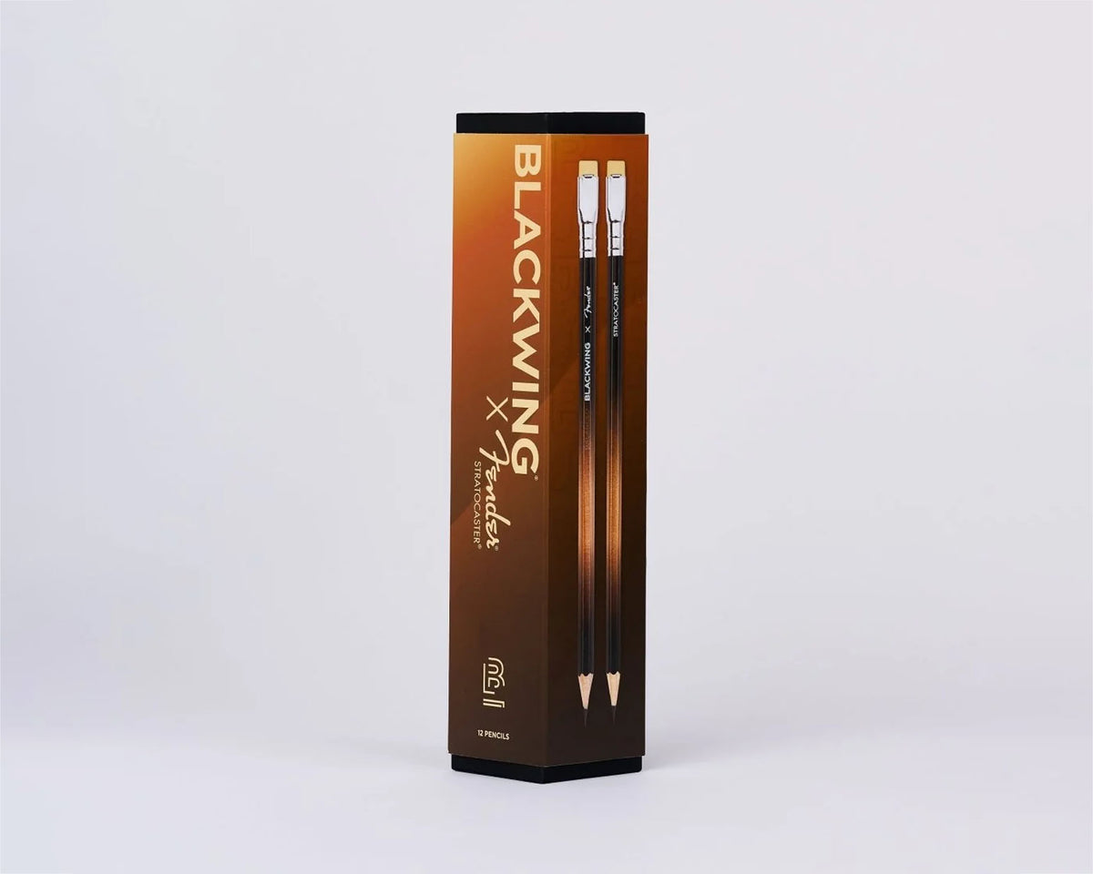 Blackwing x Fender Sunburst Stratocaster Pencils - Set of 12