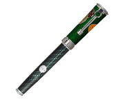 David Oscarson Take it to the Limit Rollerball Pen - British Racing Green and Carbon Black