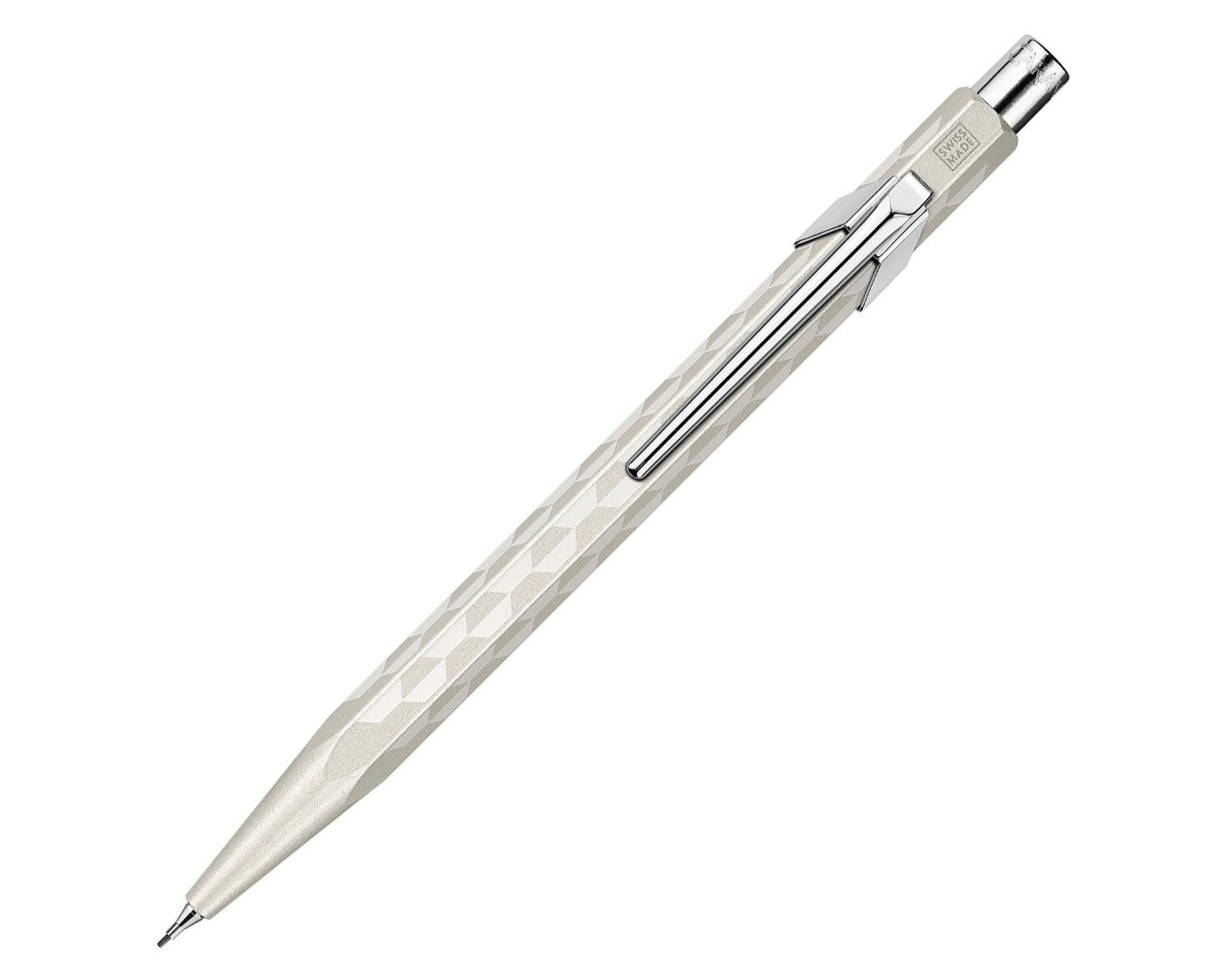 Caran d'Ache 849 Special Edition Alpine Frost White Mechanical Pencil