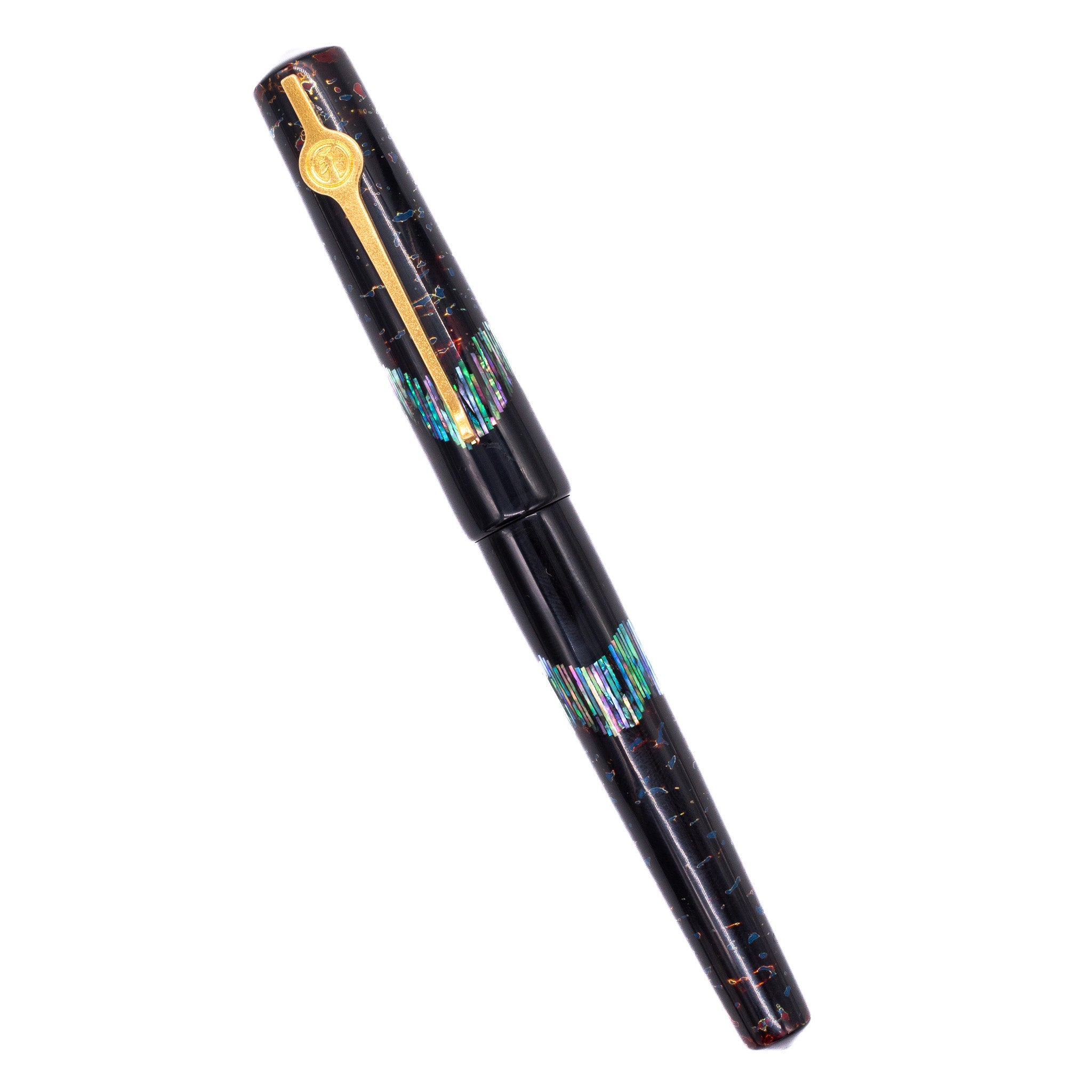 ConCoPens Traditional Vietnamese Lacquer Fountain Pen - Ocean Serenade 2