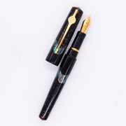 ConCoPens Traditional Vietnamese Lacquer Fountain Pen - Ocean Serenade 2