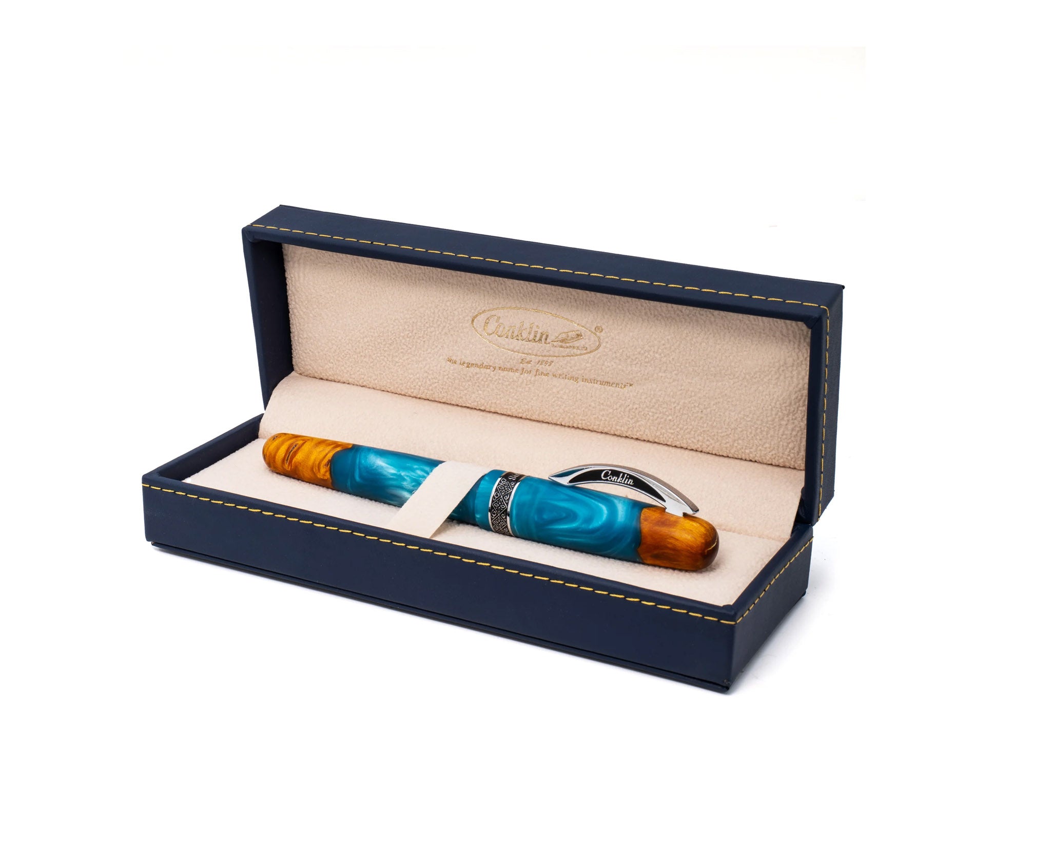 Conklin 1898 Limited Edition Spectra Fusion Blue Fountain Pen