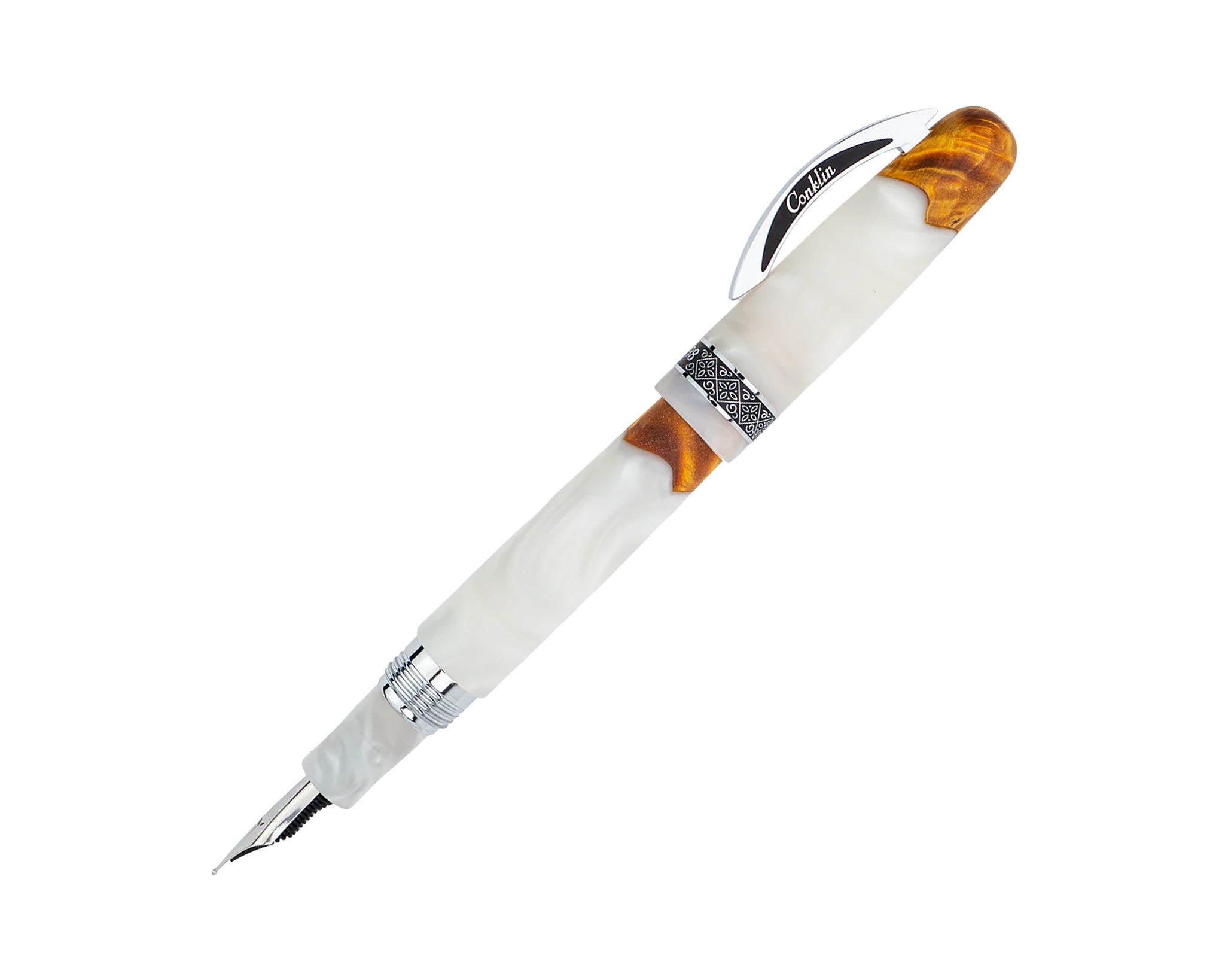 Conklin 1898 Limited Edition Spectra Fusion White Fountain Pen