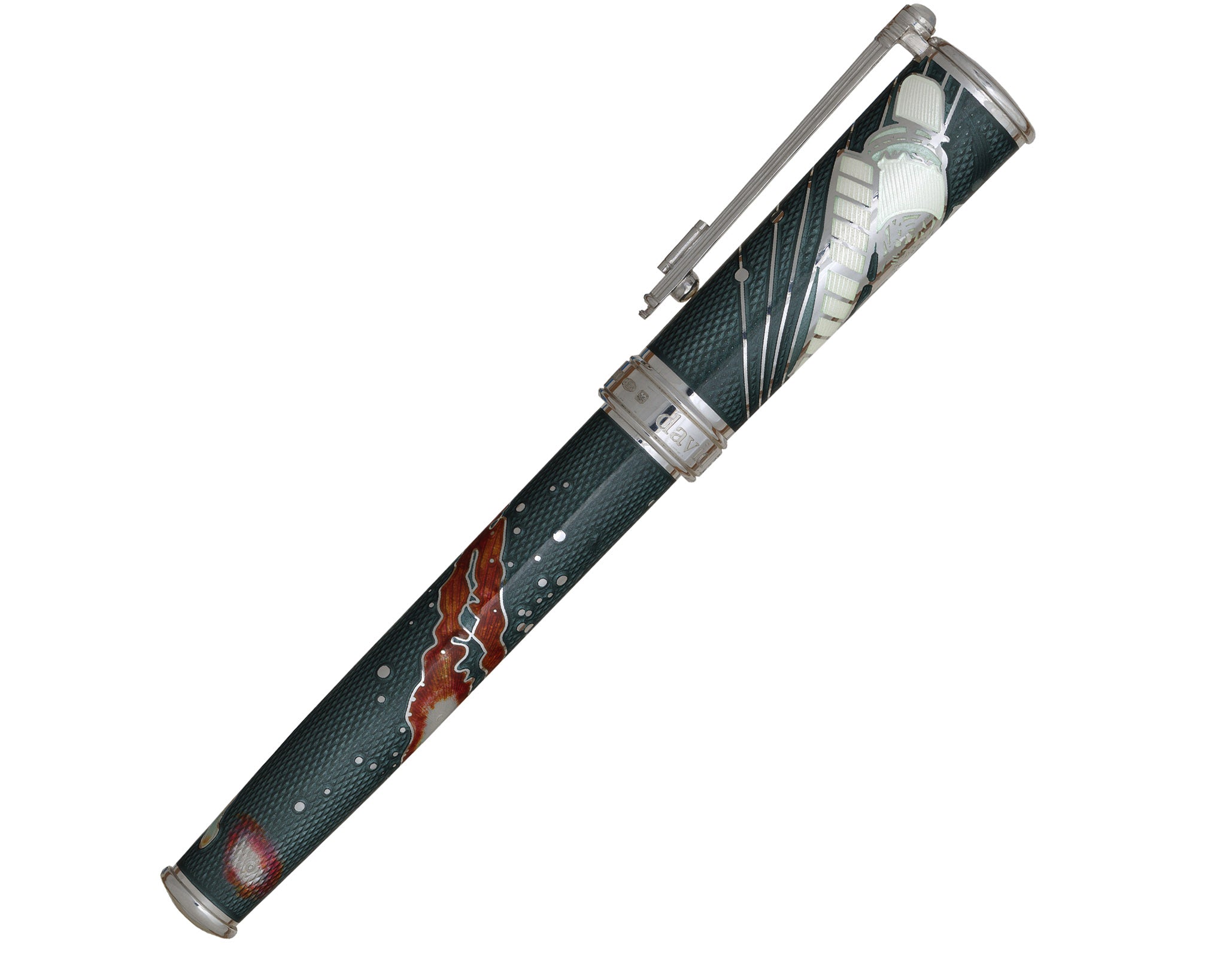 David Oscarson Edwin Hubble Fountain Pen - Moon Dust