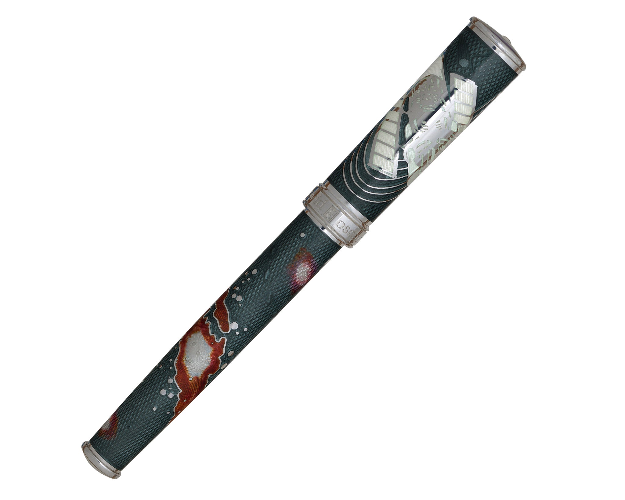 David Oscarson Edwin Hubble Fountain Pen - Moon Dust