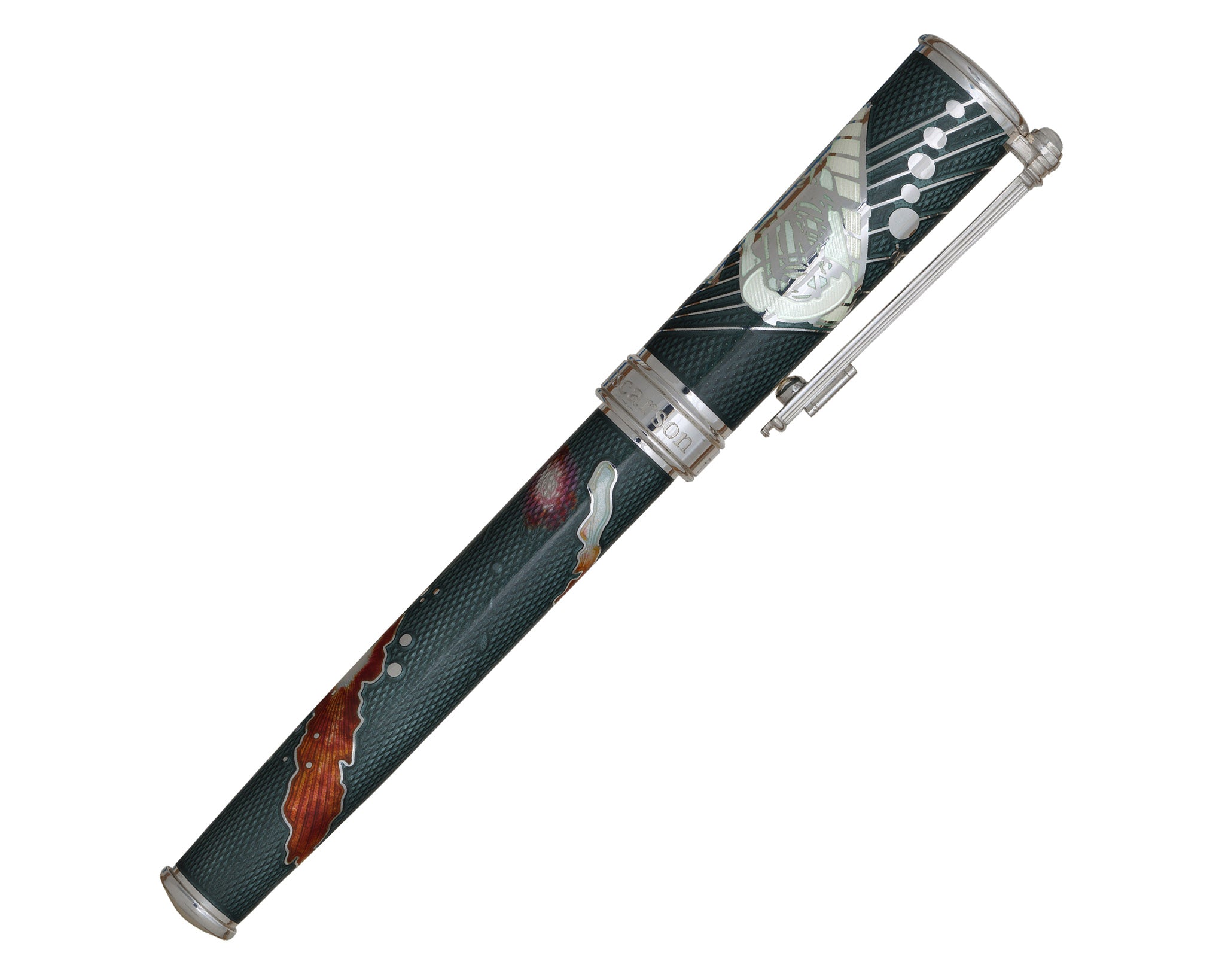David Oscarson Edwin Hubble Fountain Pen - Moon Dust