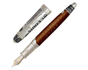 David Oscarson Spirit of St. Louis Fountain Pen - Liquid Coffee