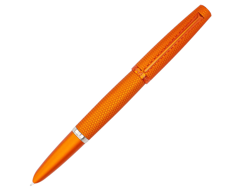 Diplomat Viper Orange Guilloche Fountain Pen