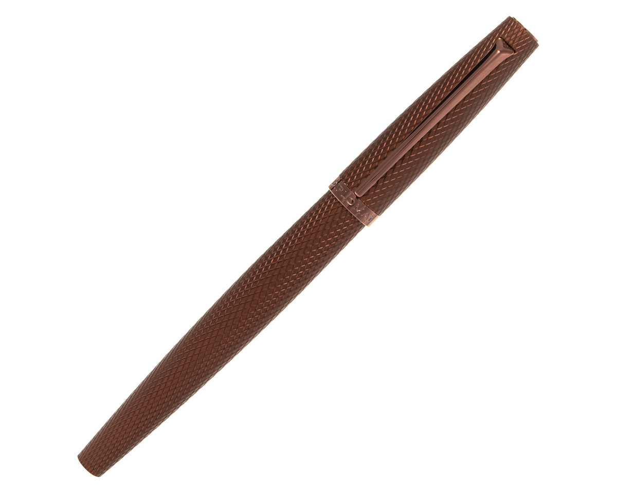 Diplomat Viper Brown Guilloche Rollerball Pen