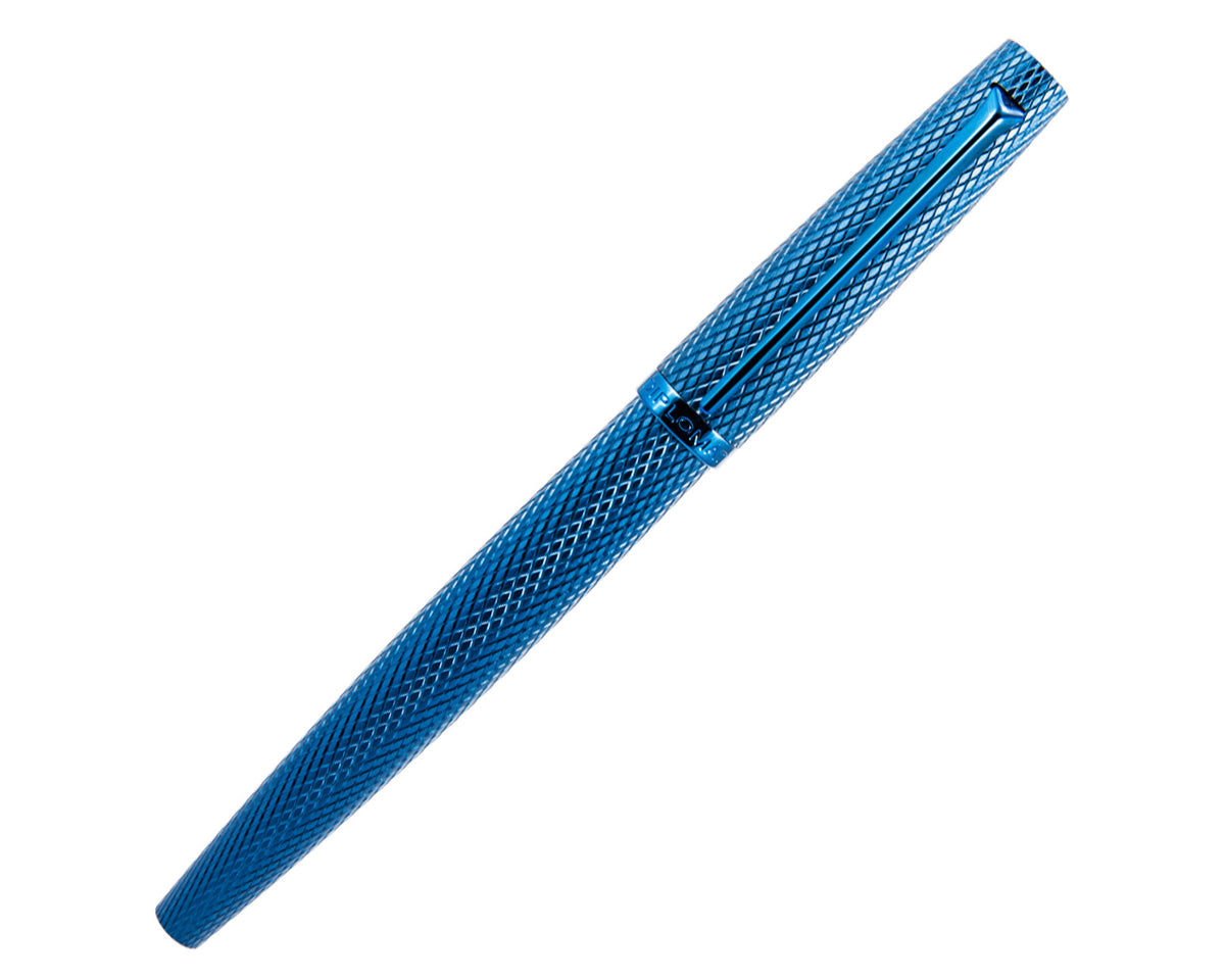 Diplomat Viper Blue Guilloche Fountain Pen