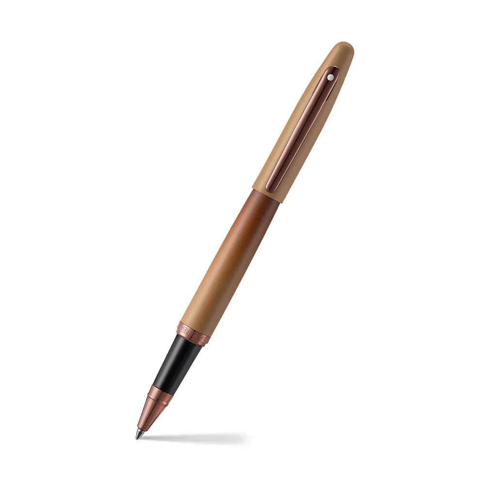 Sheaffer VFM 9428 Coffee Edition Matte Brown Rollerball Pen with Regal Brown PVD Trims
