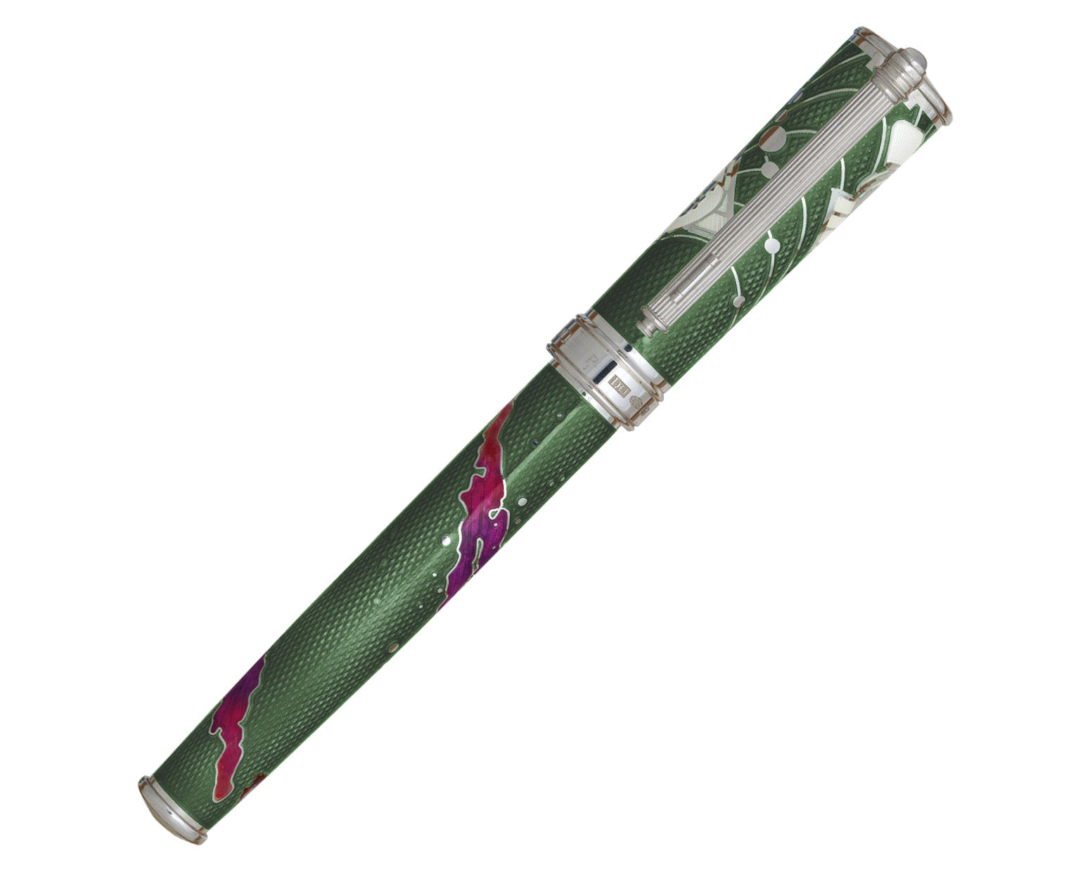 David Oscarson Edwin Hubble Fountain Pen - Galactic Green