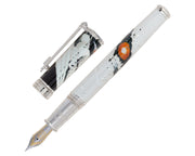 David Oscarson Edwin Hubble Fountain Pen - Monochromatic Black and White