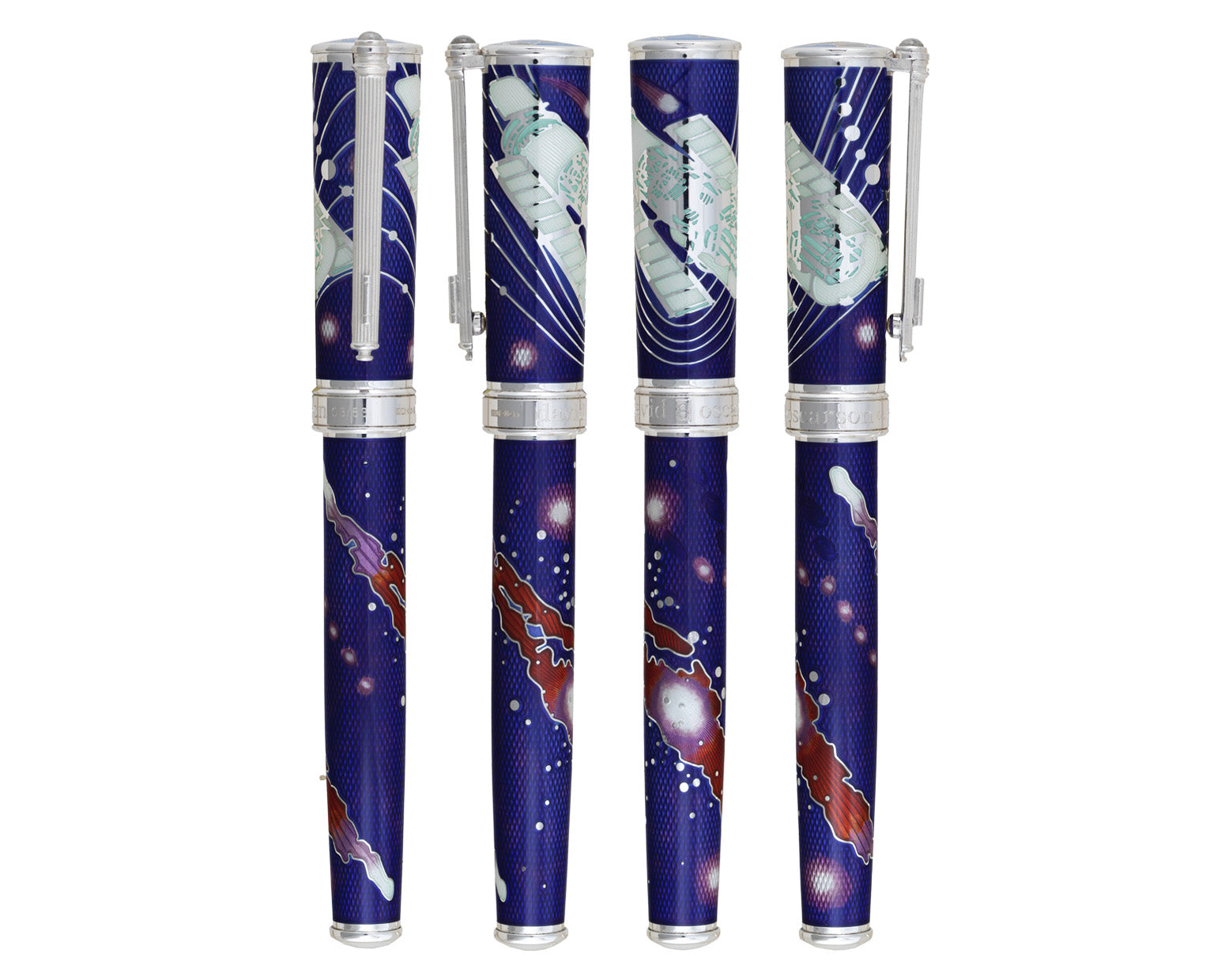 David Oscarson Edwin Hubble Fountain Pen - Ultraviolet