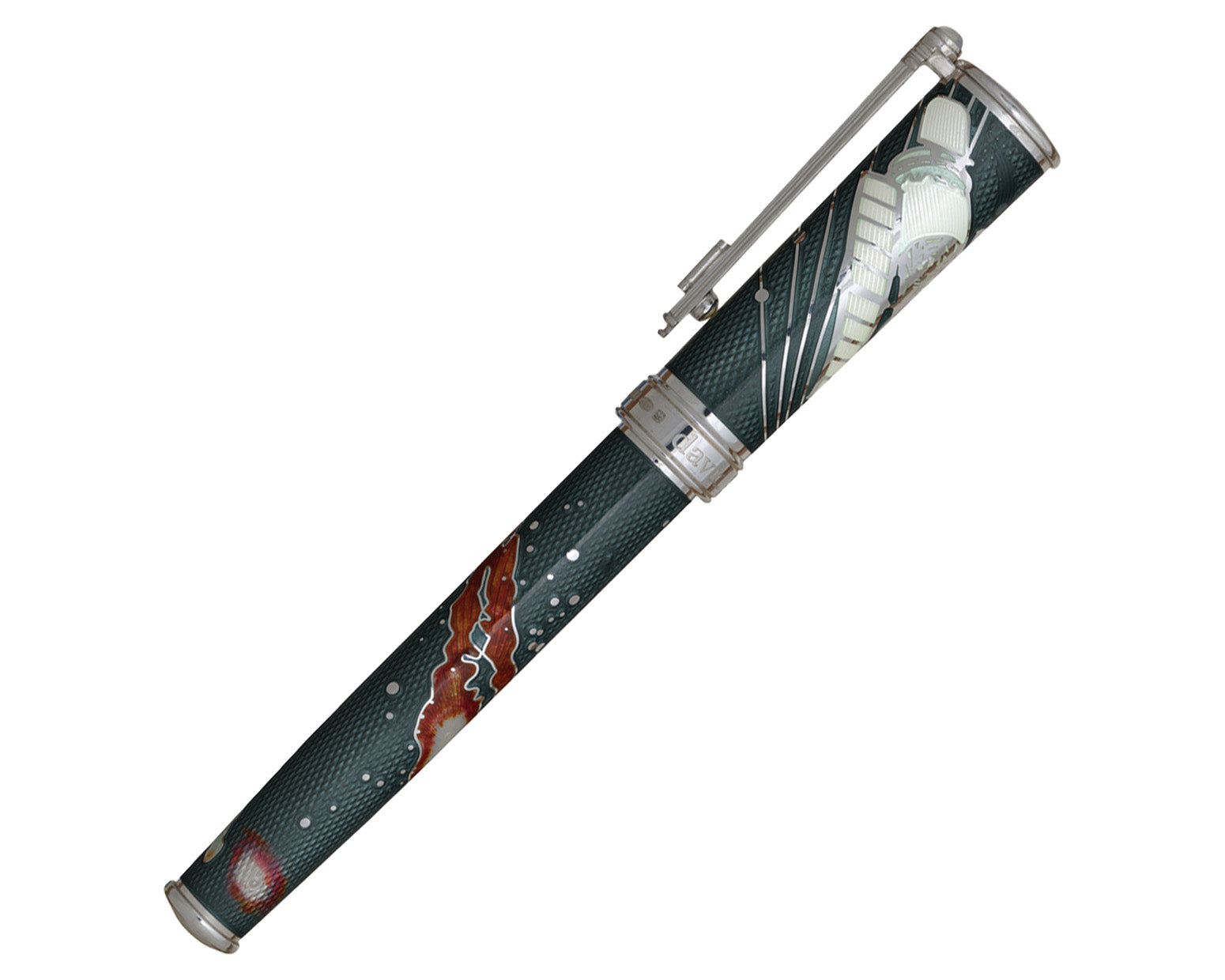 David Oscarson Edwin Hubble Rollerball Pen - Moon Dust