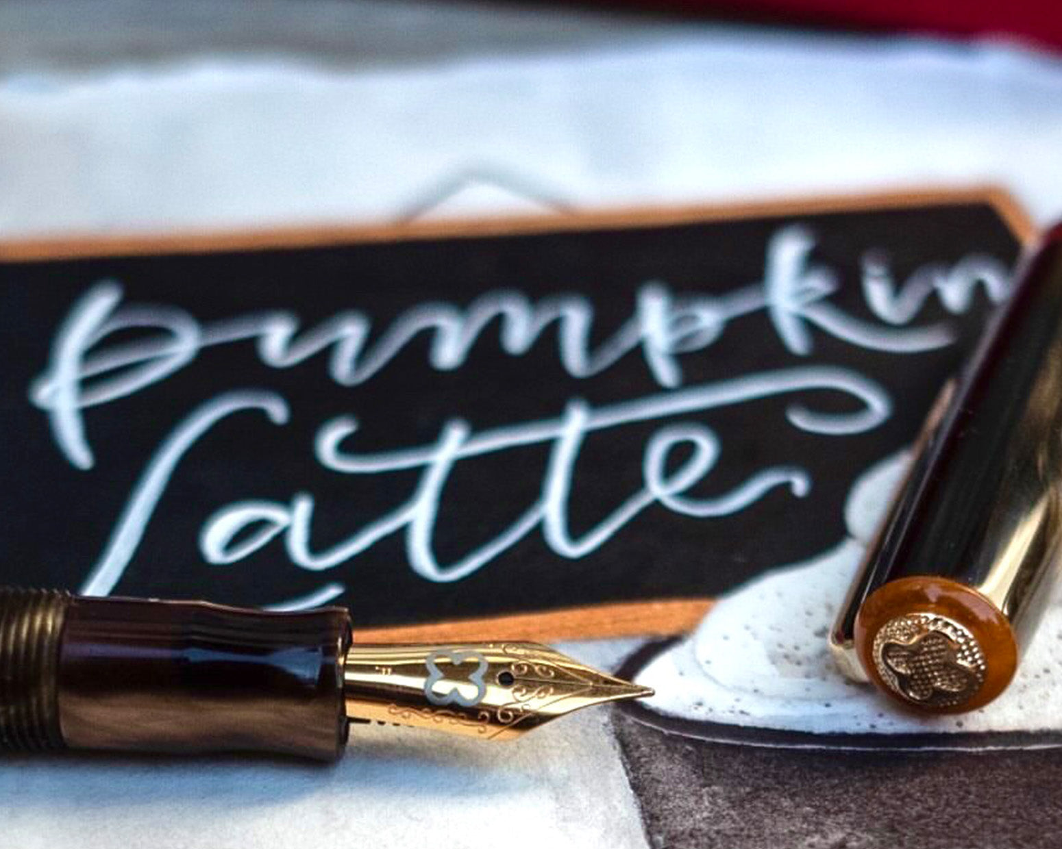 Esterbrook JR Pumpkin Latte Fountain Pen