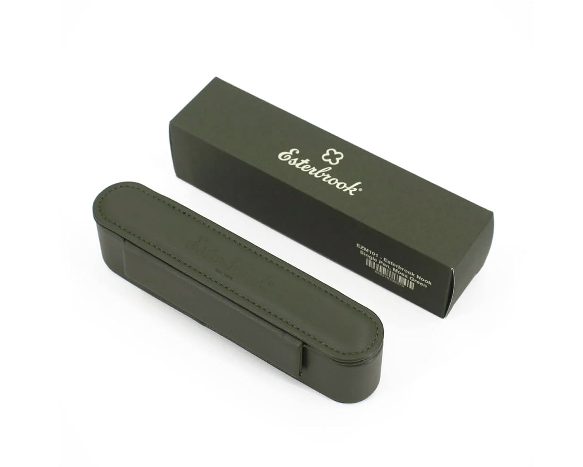 Esterbrook Nook Single Pen Slot - Moss Green