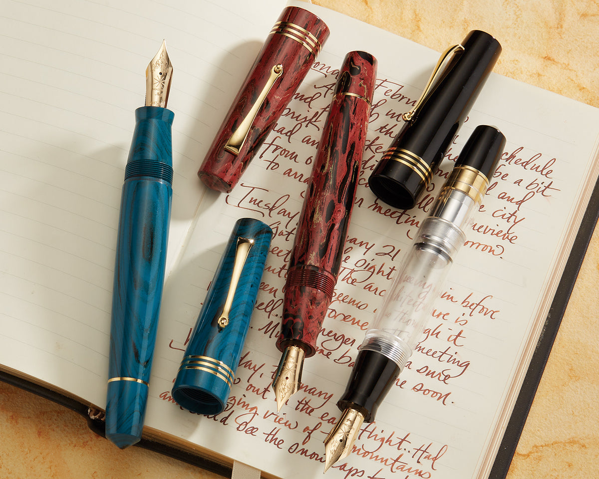 Maiora Everest Black Demo Limited Edition Fountain Pen