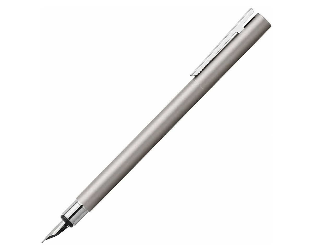 Faber-Castell Neo Slim Matte Stainless Steel Fountain Pen