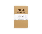 Field Notes Original Kraft Ruled Paper - 3 Pack