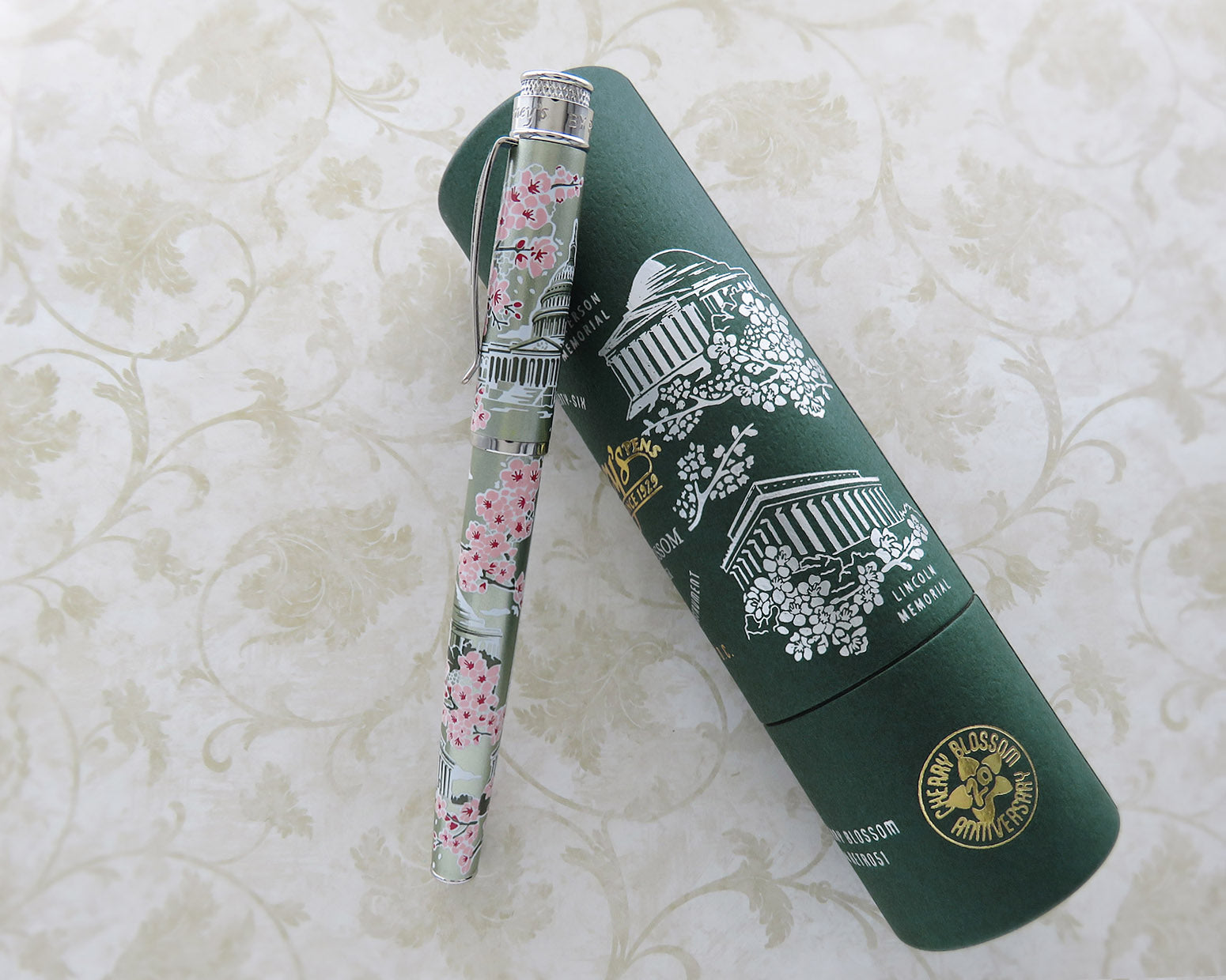 Retro51 2026 Cherry Blossom Fahrney's Exclusive Tornado™ Fountain Pen