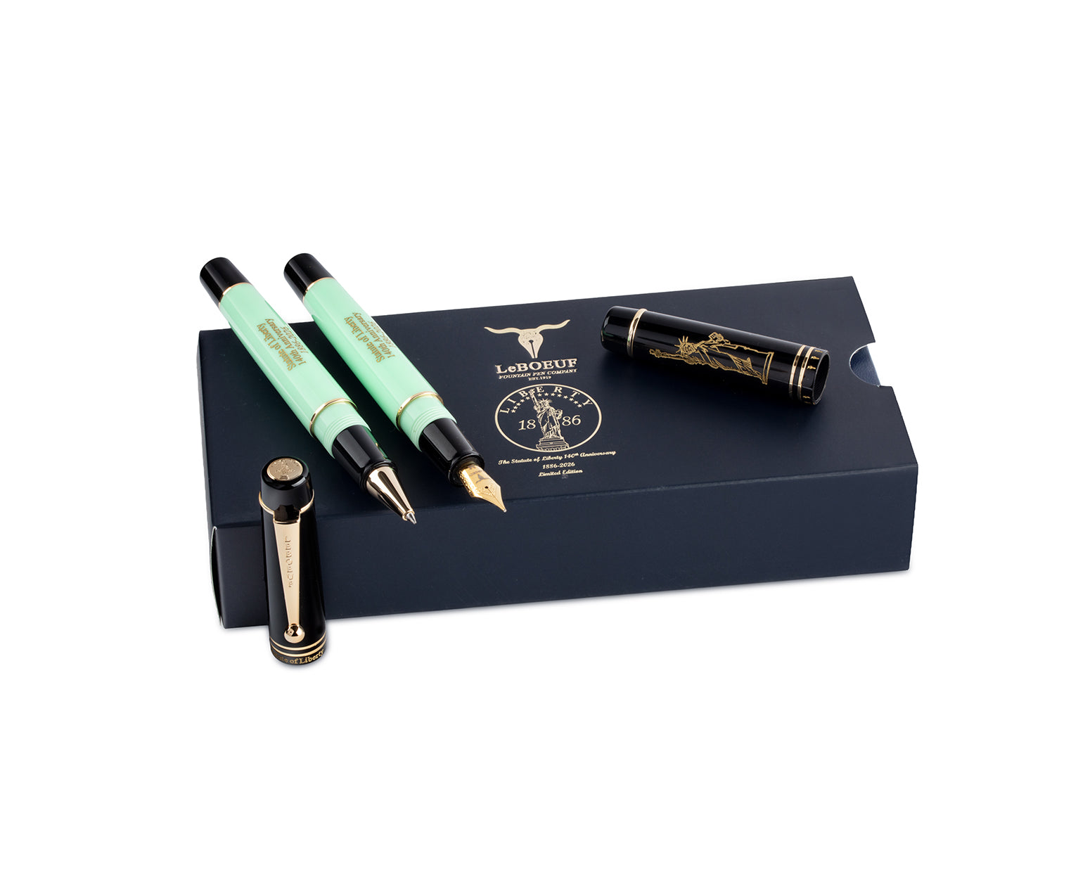 LeBoeuf Statue of Liberty 140th Anniversary Limited Edition Fountain Pen