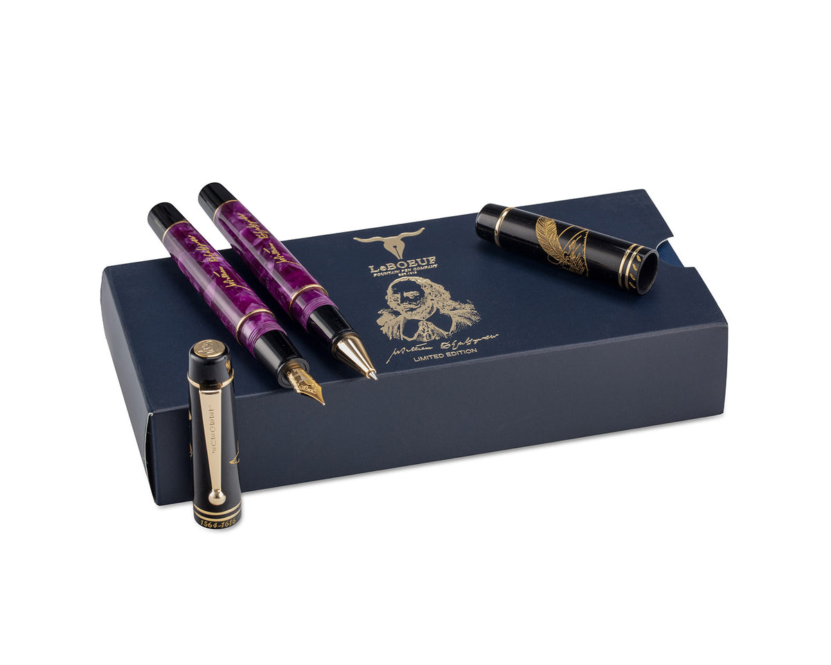 LeBoeuf William Shakespeare Limited Edition Fountain Pen