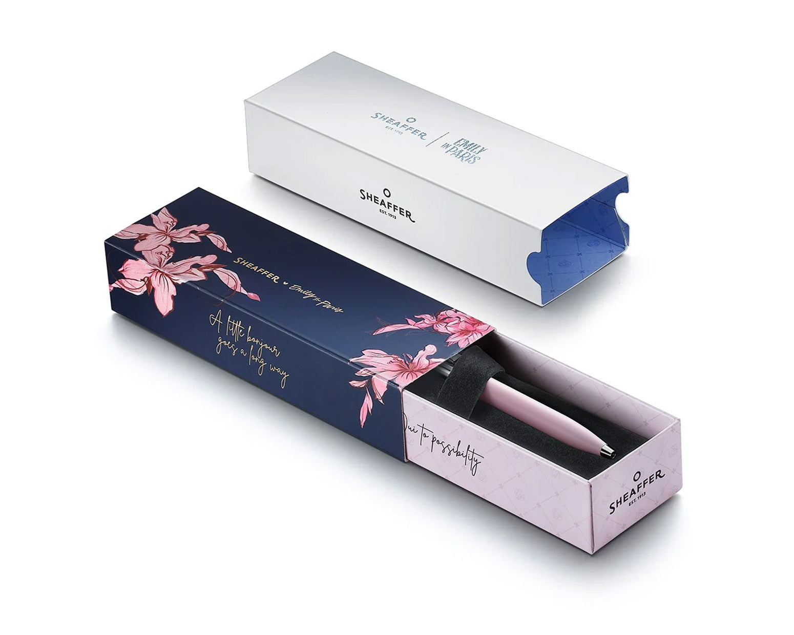 Sheaffer Sentinel Emily In Paris Pink Matte Ballpoint Pen CT