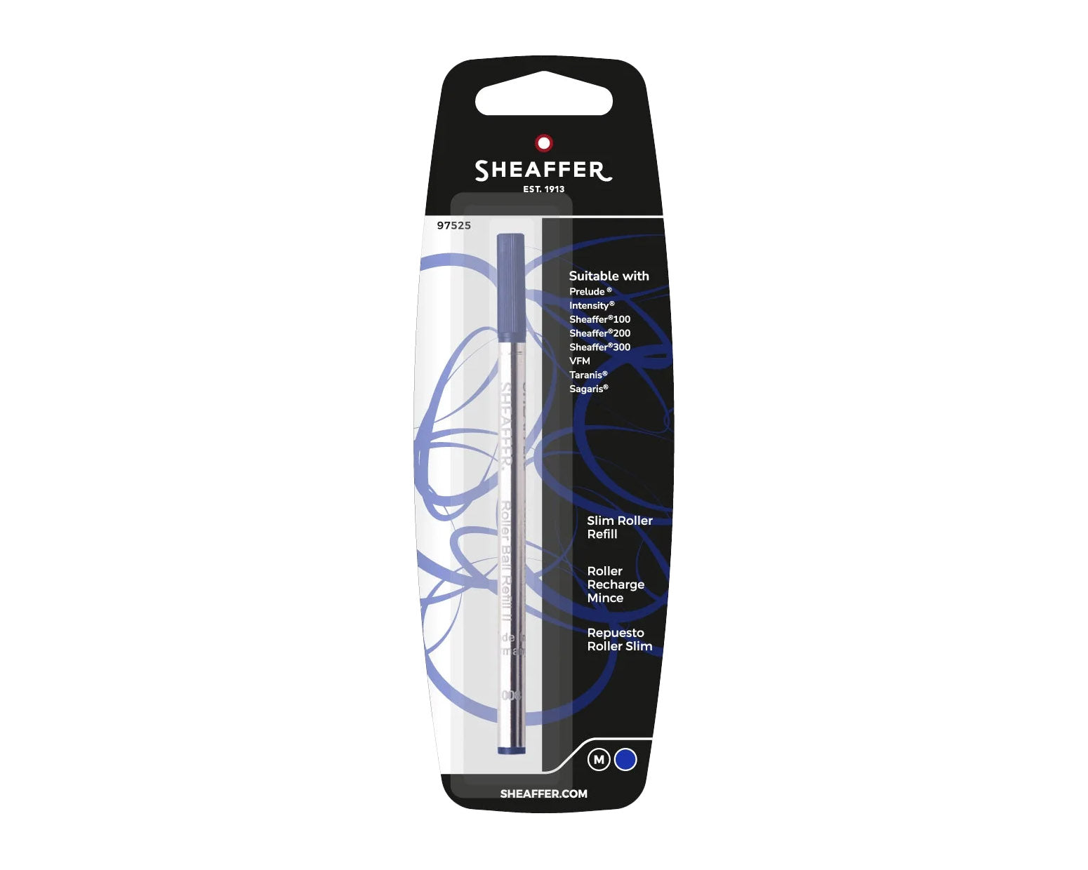Sheaffer Slim Rollerball Pen Refill - Blue