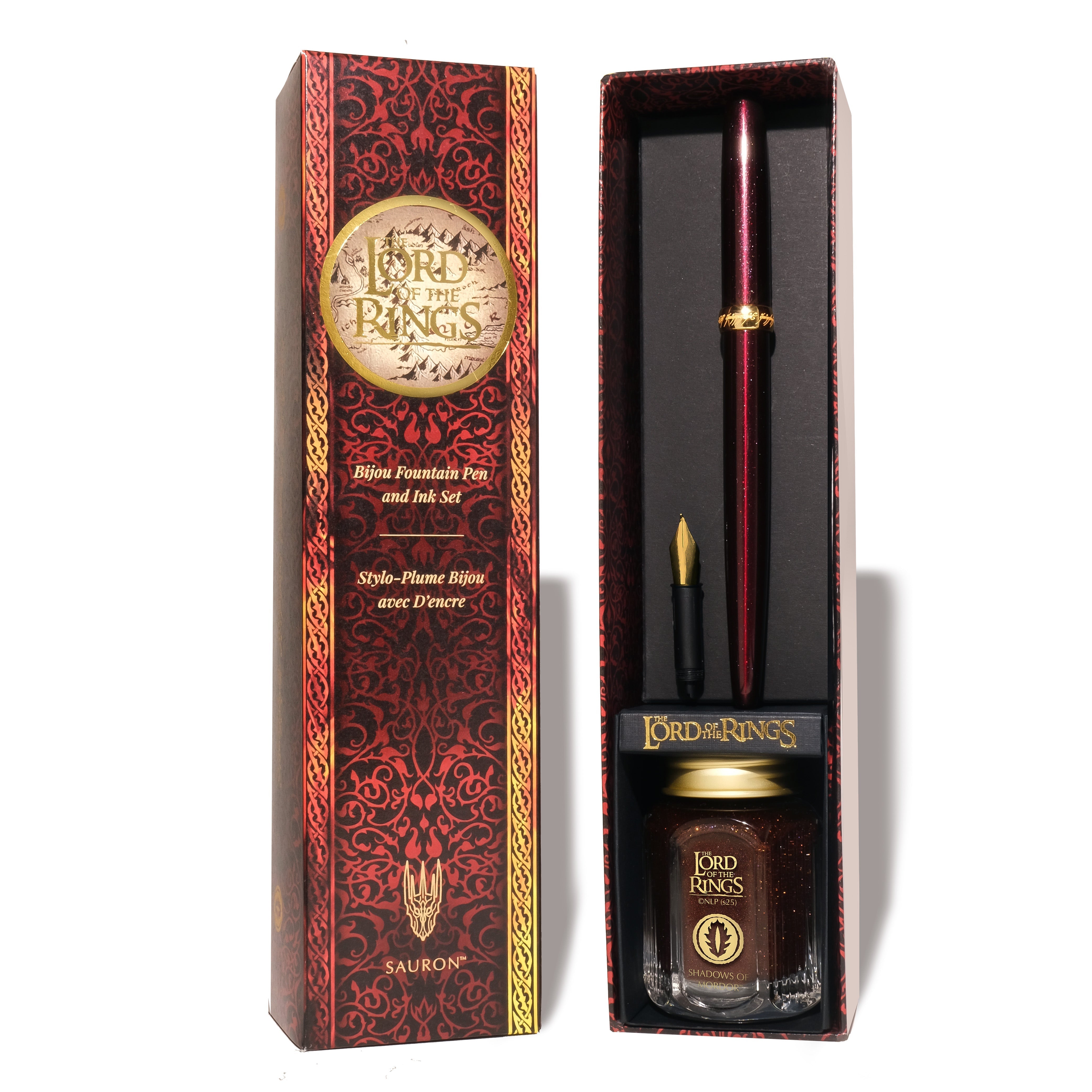 Ferris Wheel Press x The Lord of the Rings Fountain Pen Set with Ink - Sauron
