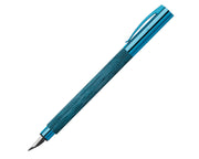 Faber-Castell Ambition Blue Wood Fountain Pen
