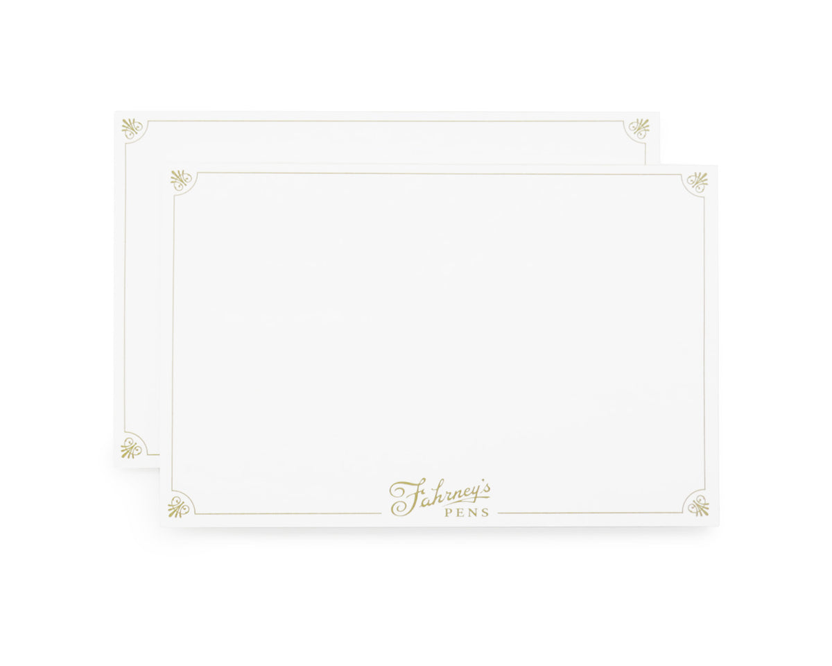 Fahrney's Vintage Border Notepad 5.5" x 8.5" - 2 Pack