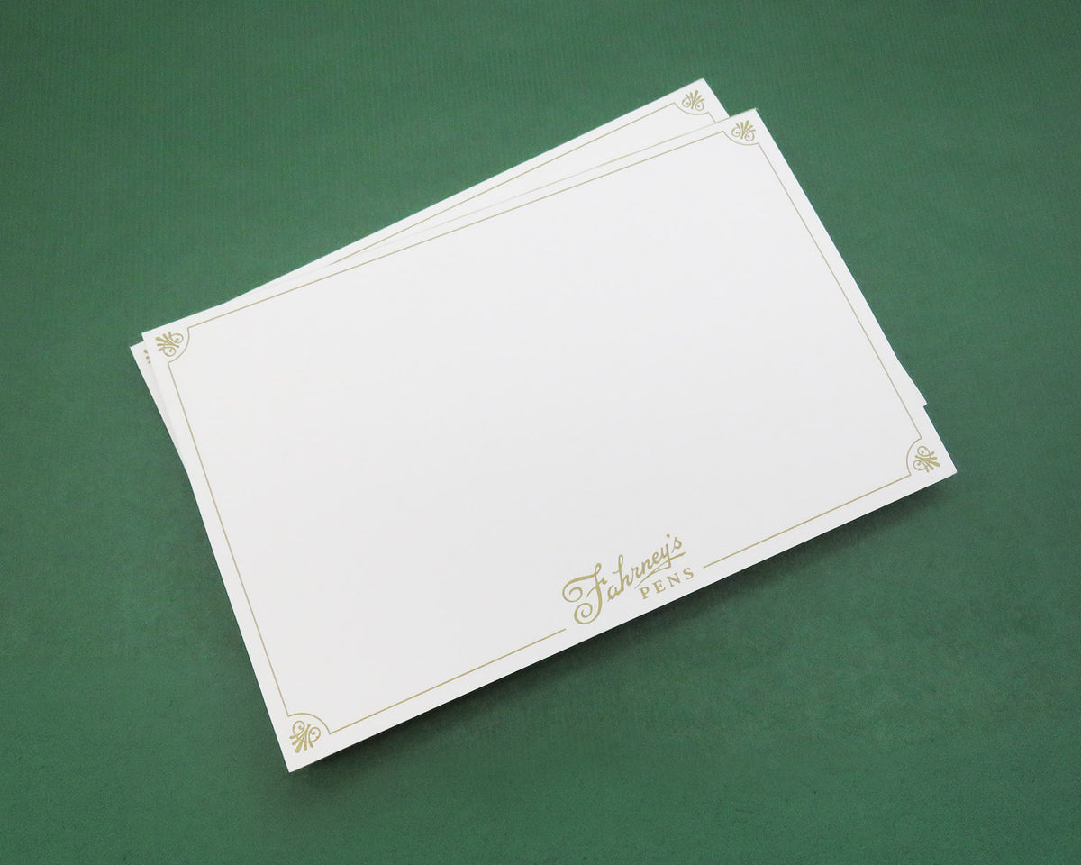 Fahrney's Vintage Border Notepad 5.5" x 8.5" - 2 Pack